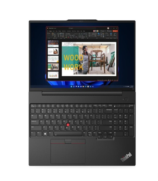 Lenovo ThinkPad E16 (Gen 1) Black, 16 ", IPS, WUXGA, 1920 x 1200, Anti-glare, AMD Ryzen 7, 7730U, 16 GB, D