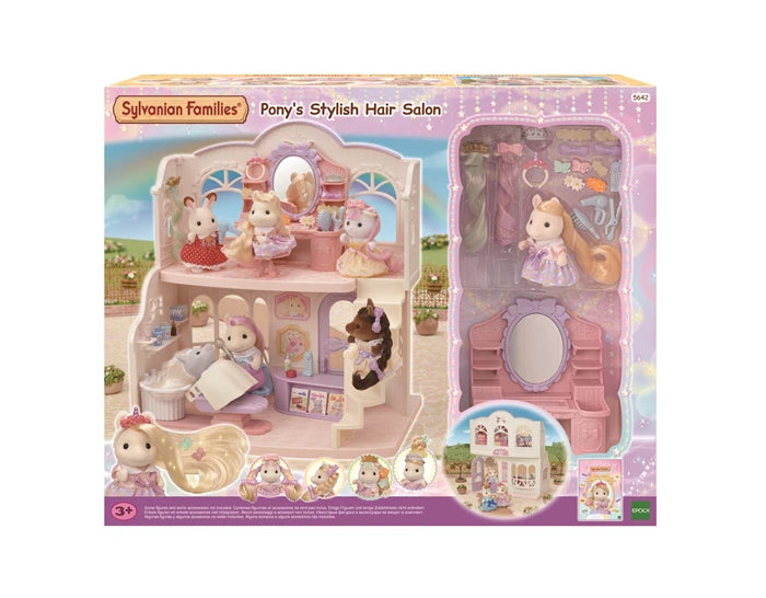 Sylvanian Families Pony Friseursalon mit Figur