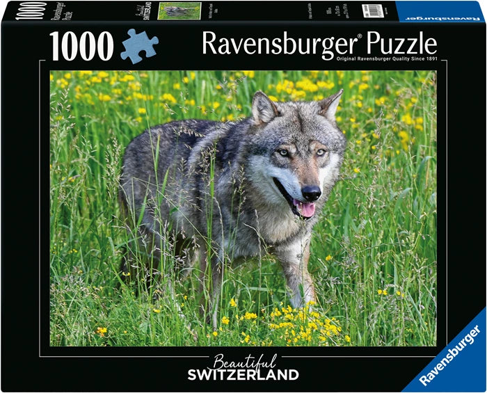 Ravensburger Puzzle Wolf im Tierpark Goldau