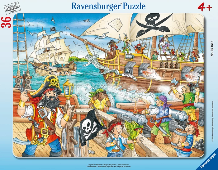 Ravensburger Puzzle Angriff der Piraten