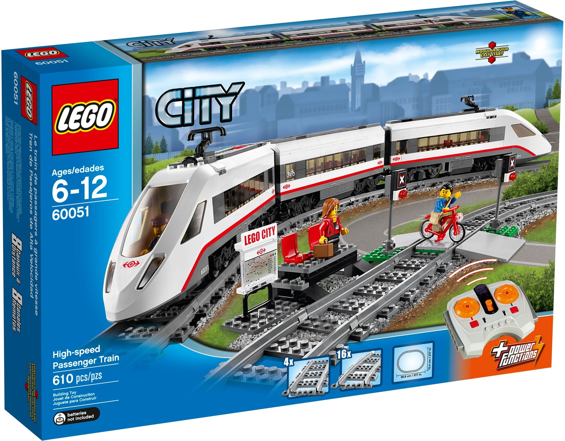 LEGO City Hochgeschwindigkeitszug 60051
