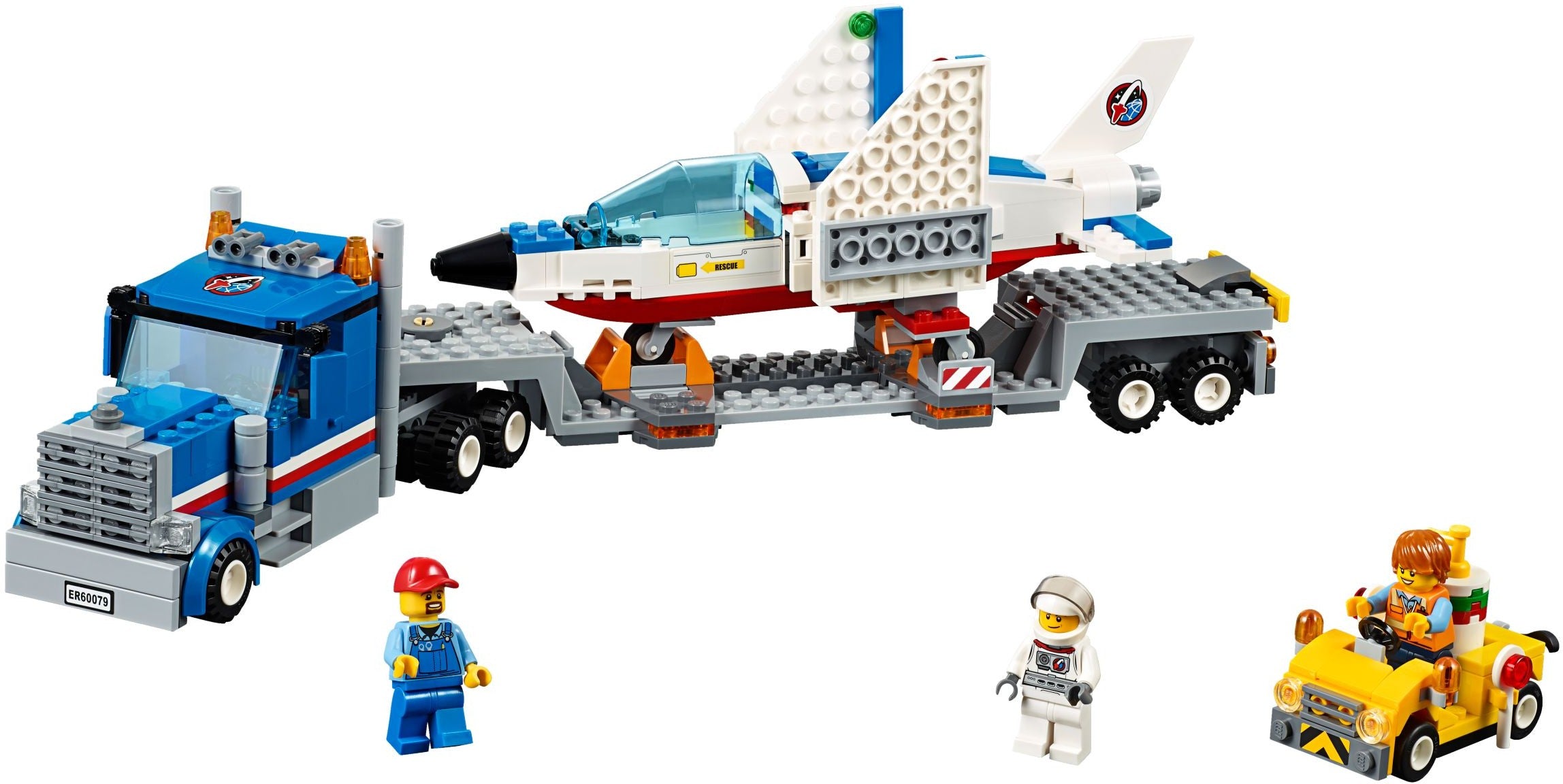 LEGO City Weltraumjet mit Transporter 60079