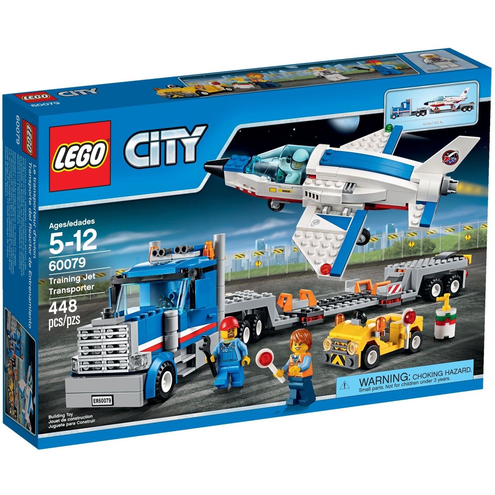 LEGO City Weltraumjet mit Transporter 60079