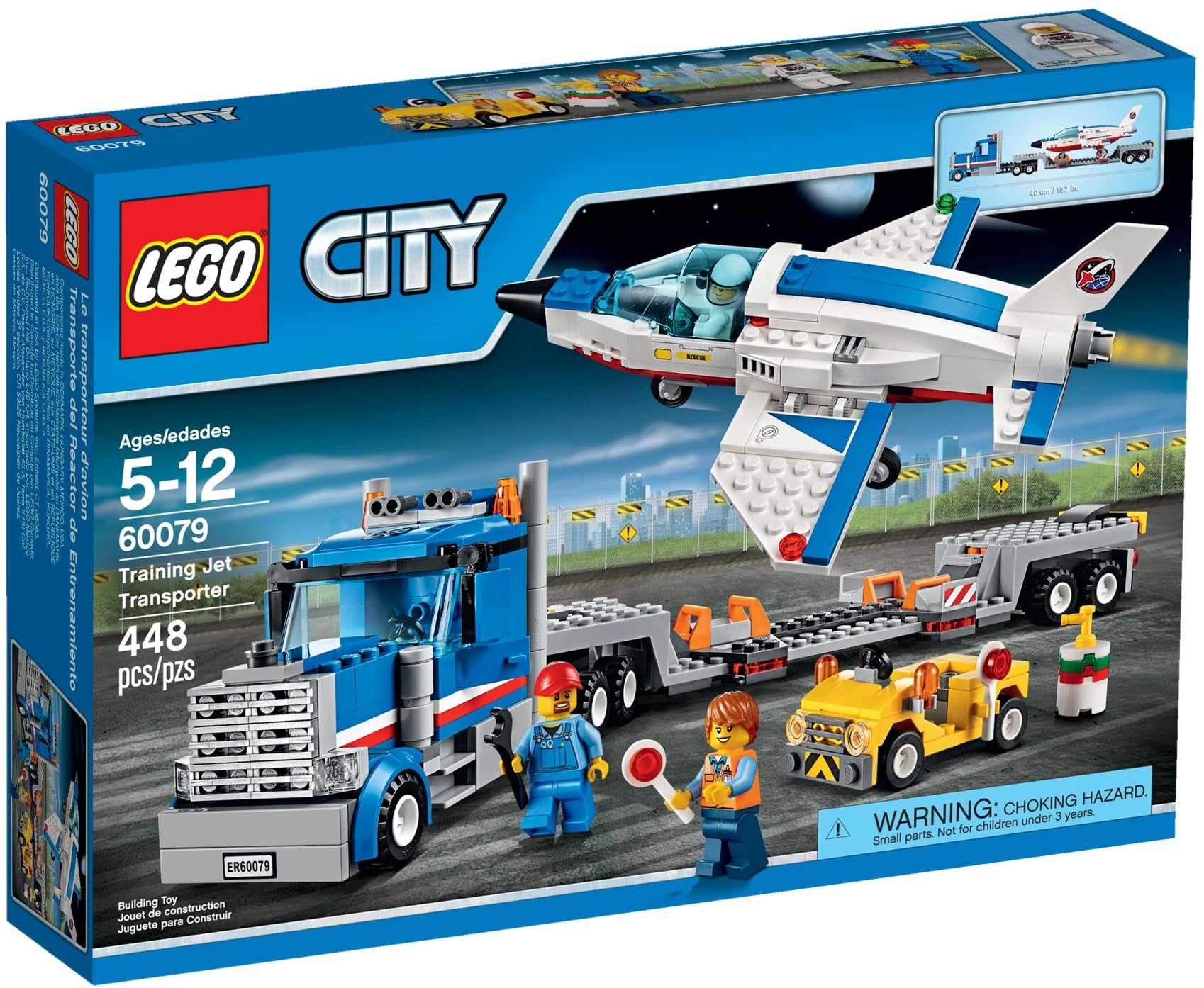 LEGO City Weltraumjet mit Transporter 60079