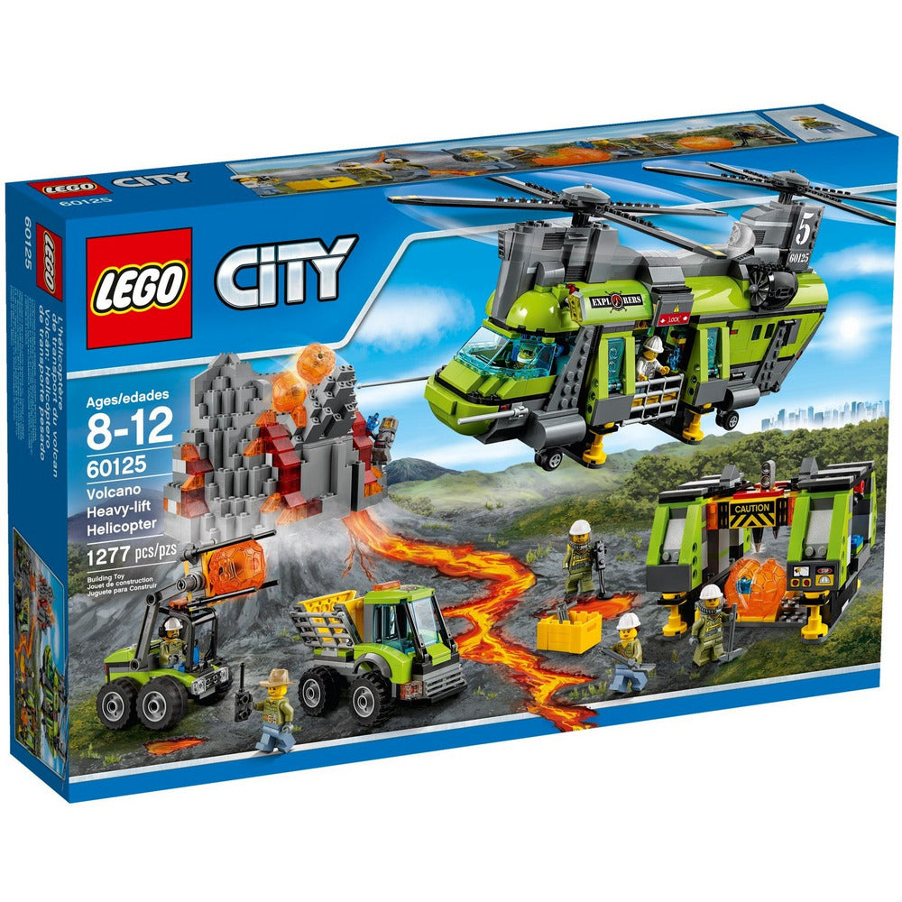 LEGO City Vulkan-Schwerlasthelikopter 60125