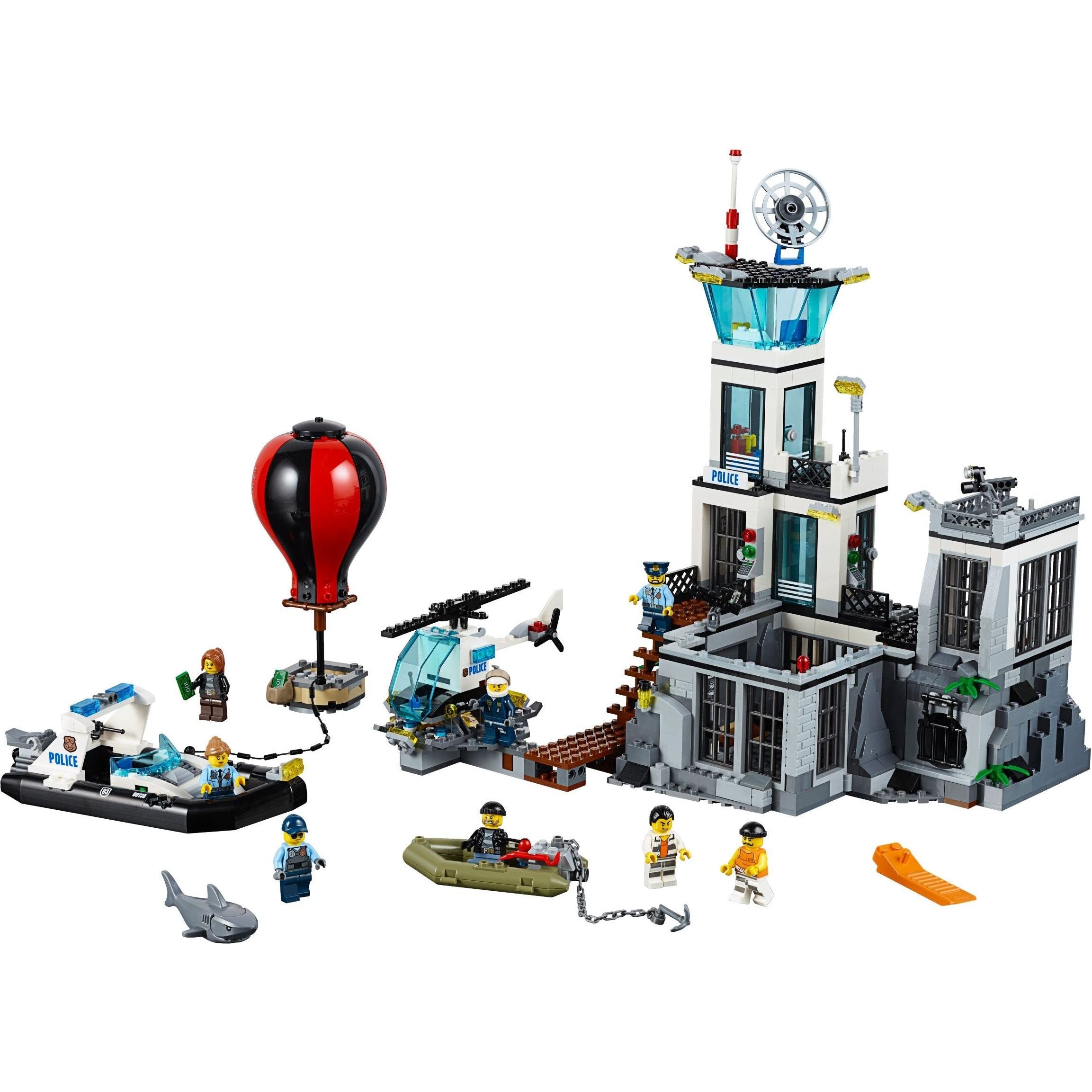 LEGO City Polizeiquartier auf der Gefängnisinsel 60130