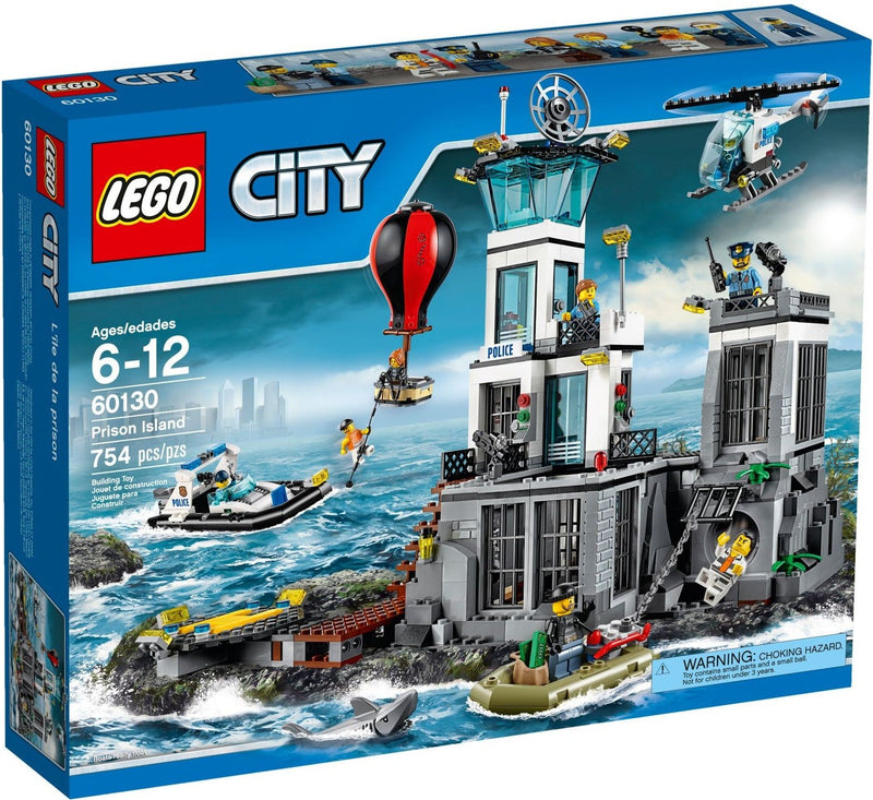 Quartier général de la police de LEGO City sur l'île de la prison 60130