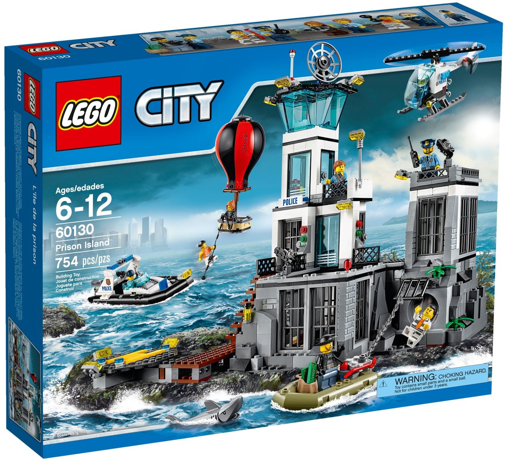 LEGO City Polizeiquartier auf der Gefängnisinsel 60130