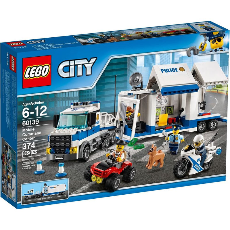 Centre d'opérations mobiles LEGO City 60139