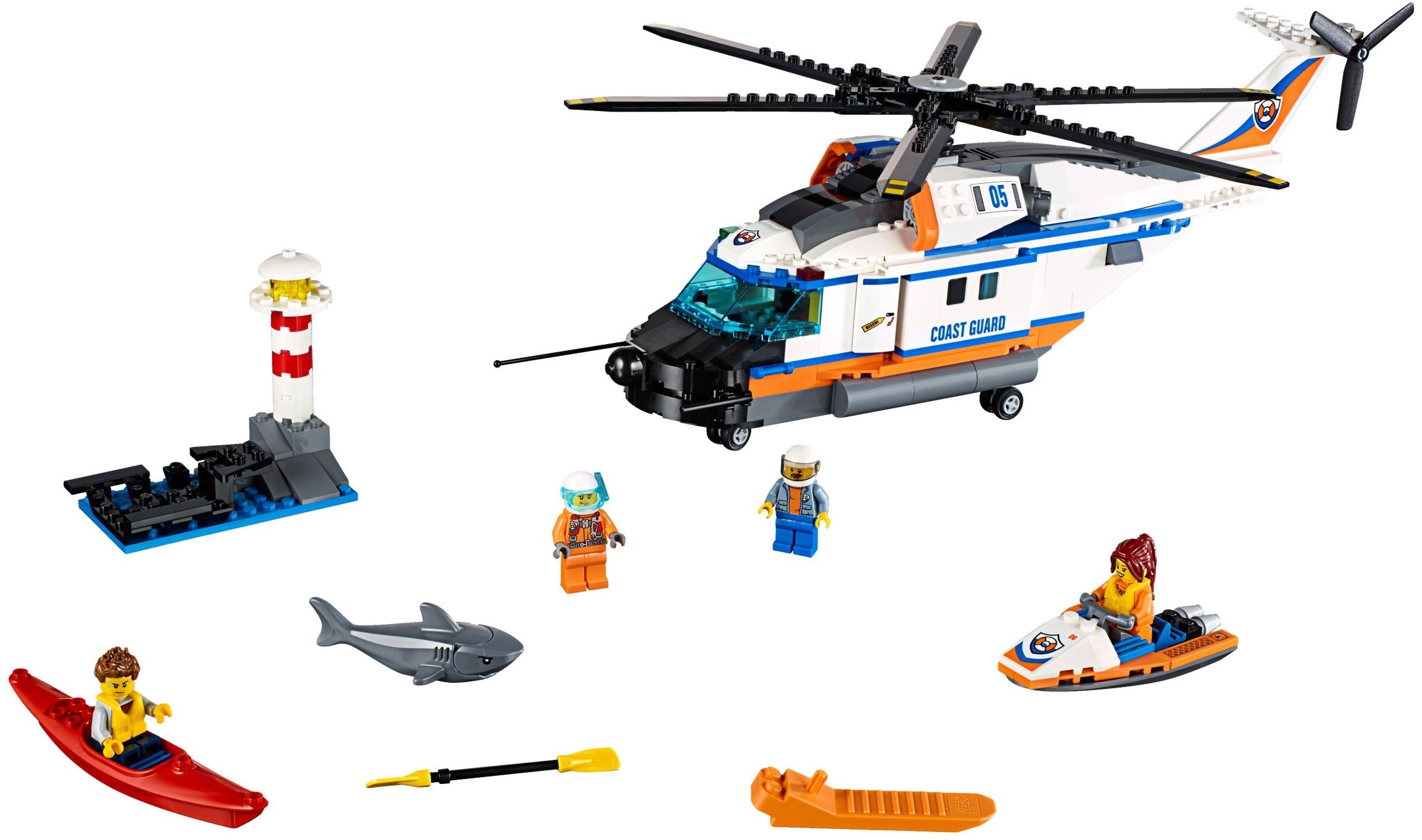 LEGO Seenot-Rettungshubschrauber 60166