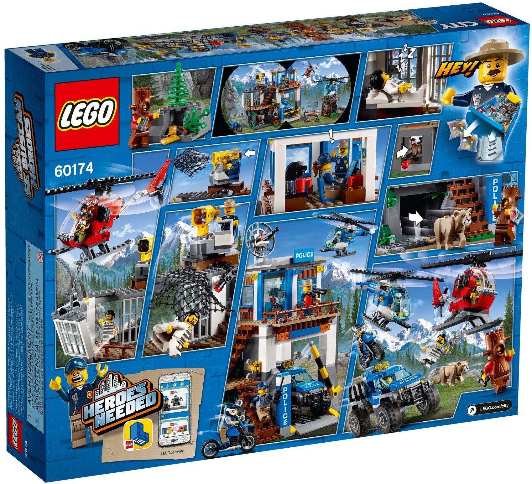 LEGO City Hauptquartier der Gebirgspolizei 60174
