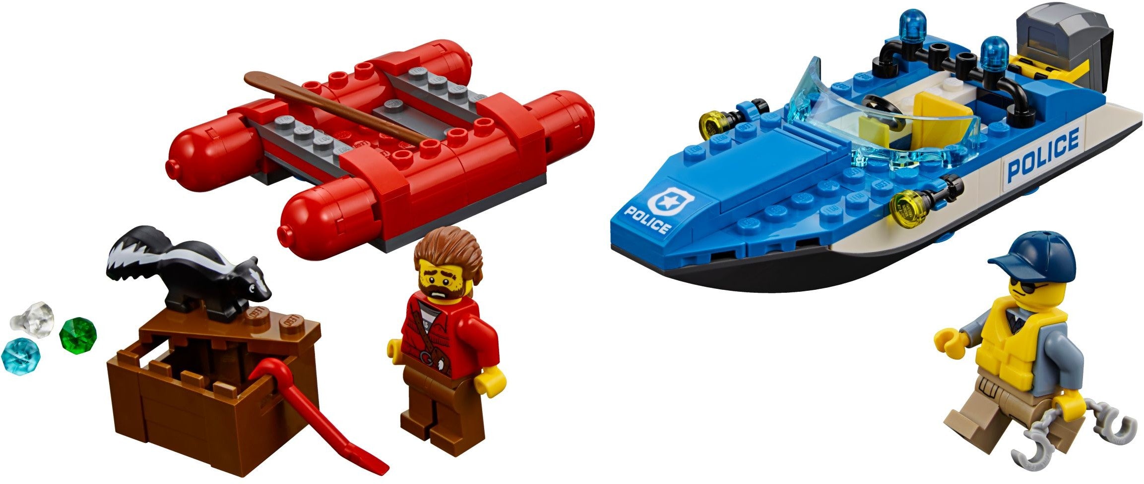 LEGO City Flucht durch die Stromschnellen 60176