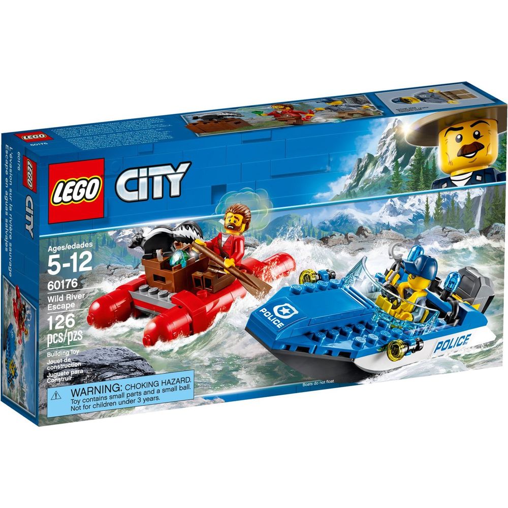 LEGO City Rapids L'évasion 60176