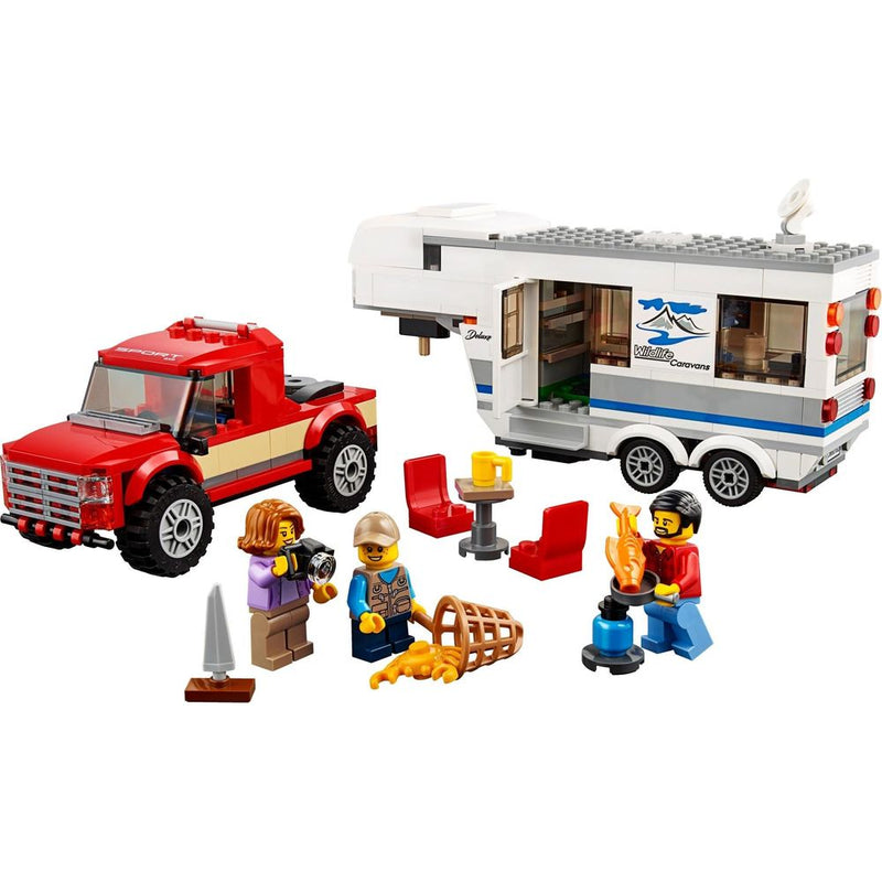 LEGO City Pickup & Caravan 60182