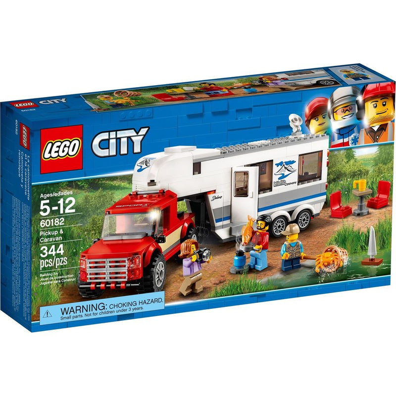 LEGO City Pickup & Caravan 60182