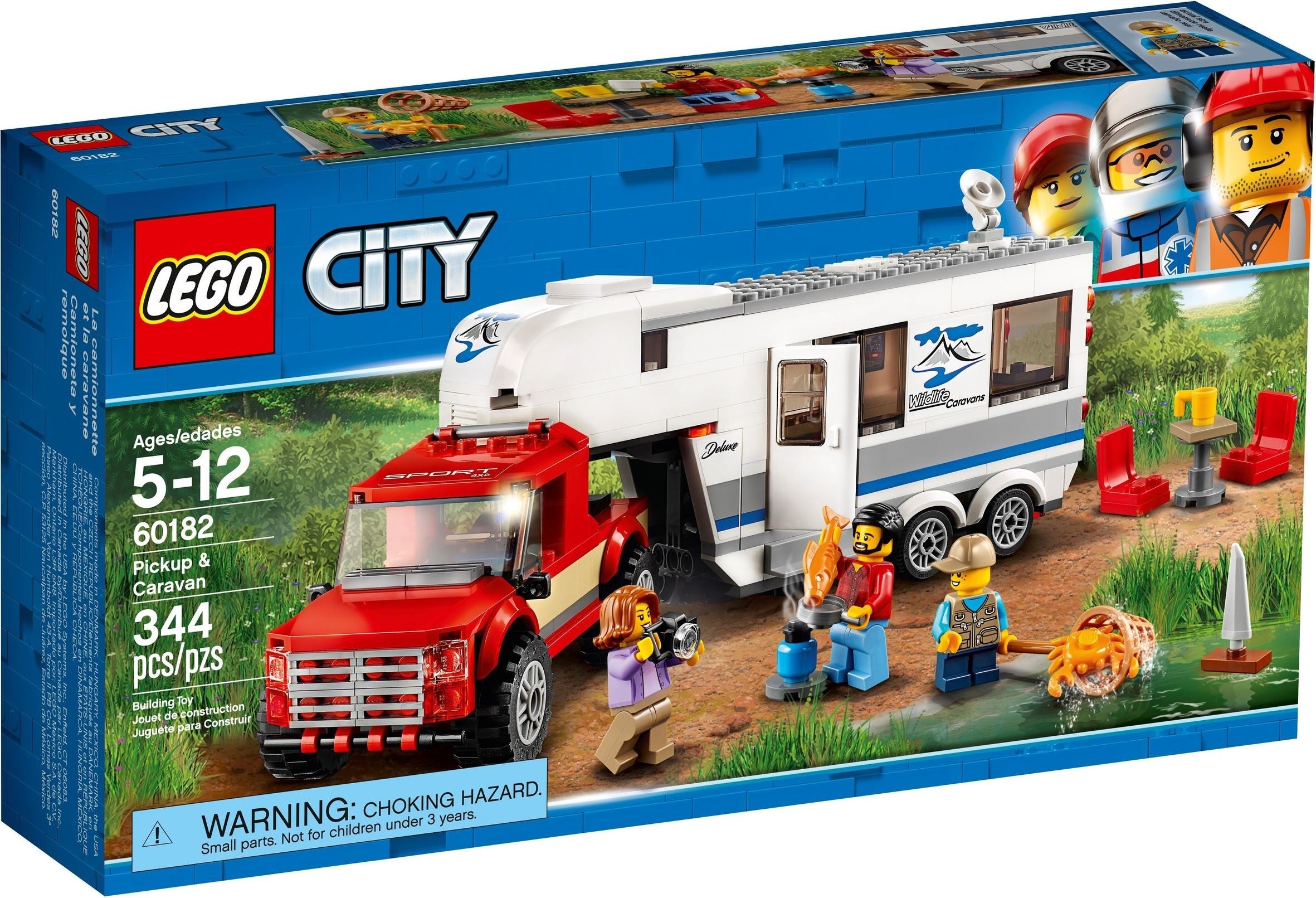 LEGO City Pickup & Caravan 60182