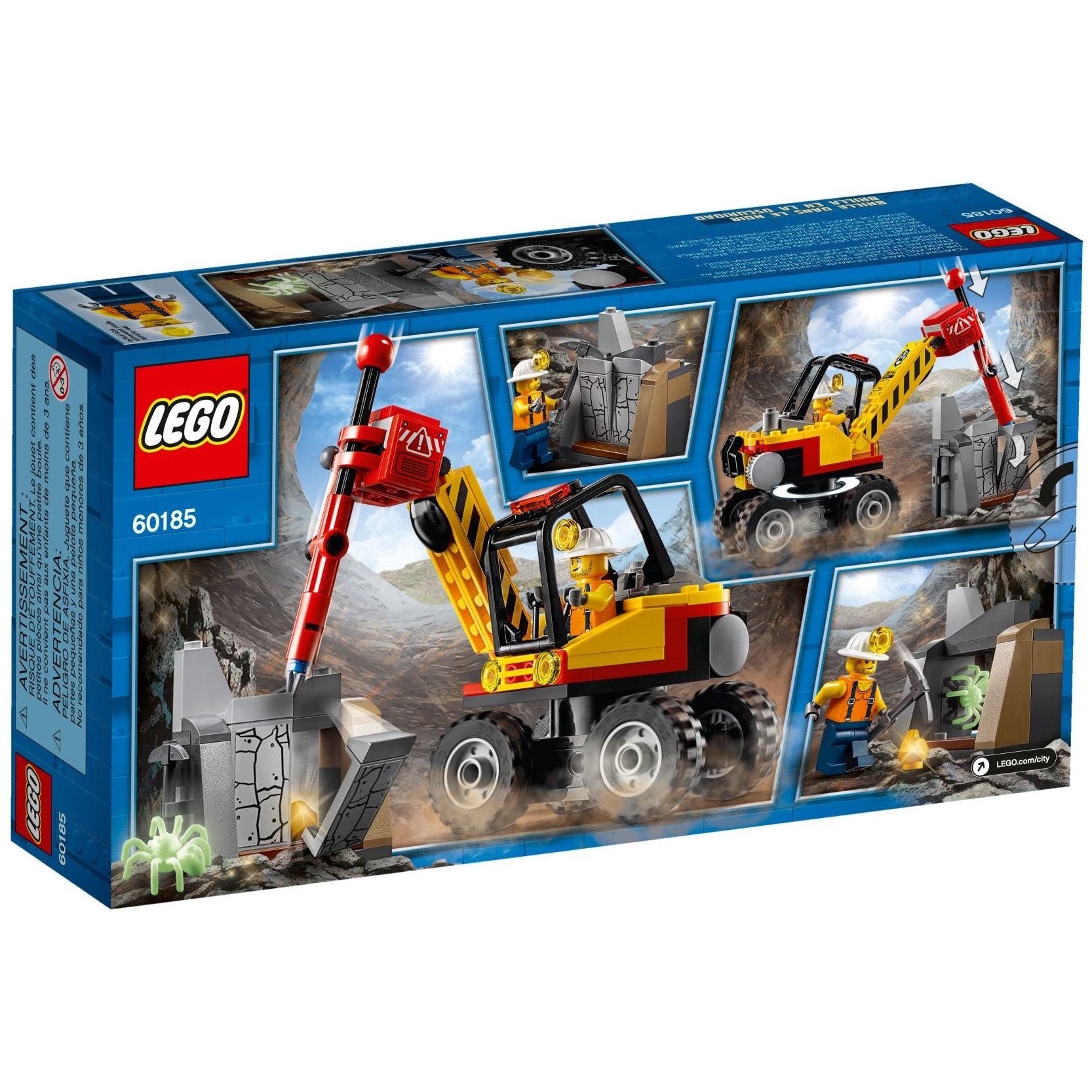 LEGO City Power-Spalter für den Bergbau 60185