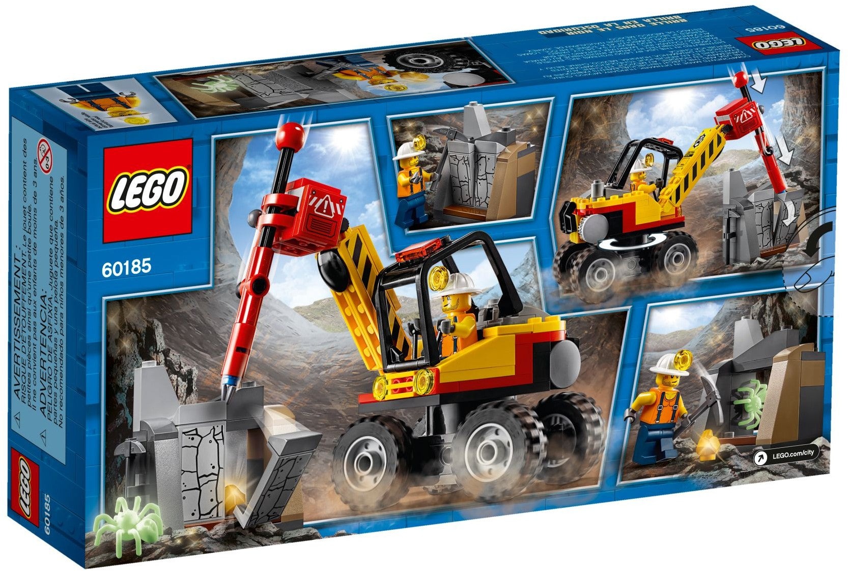 LEGO City Power-Spalter für den Bergbau 60185