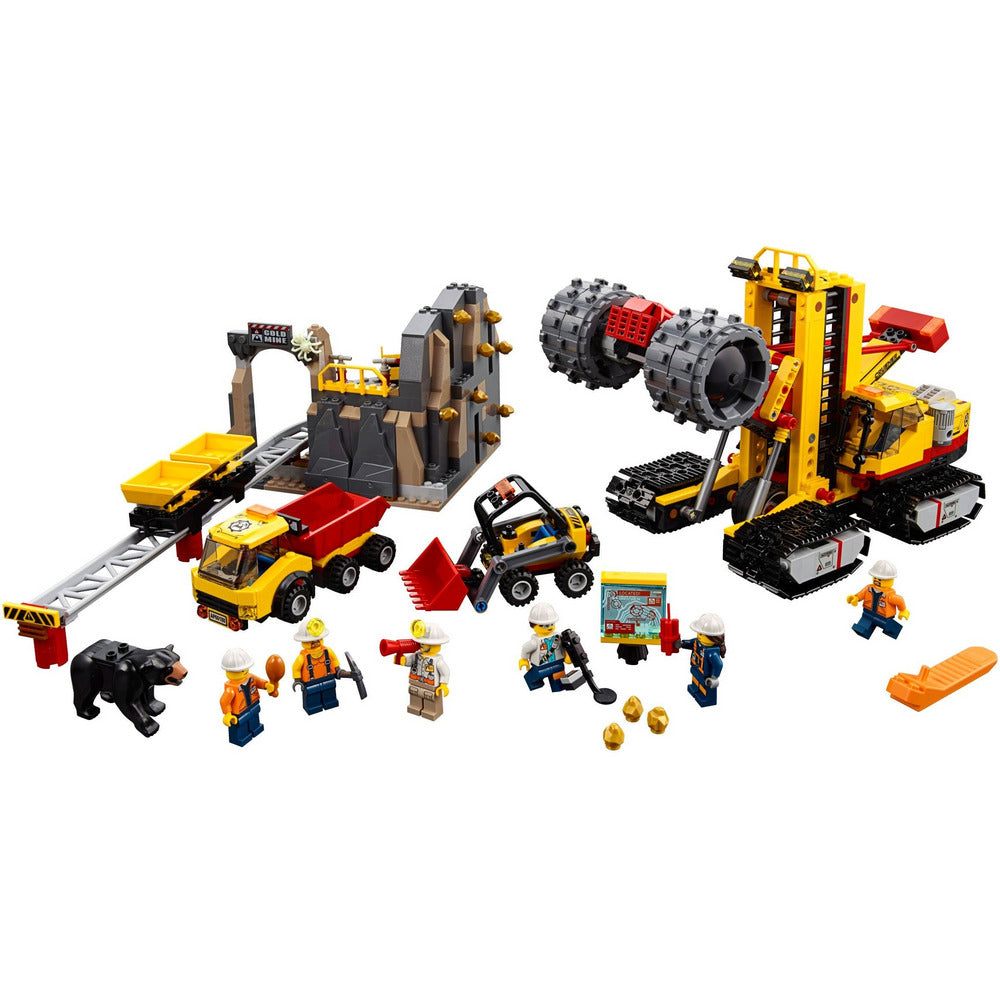 LEGO City Bergbauprofis an der Abbaustätte 60188