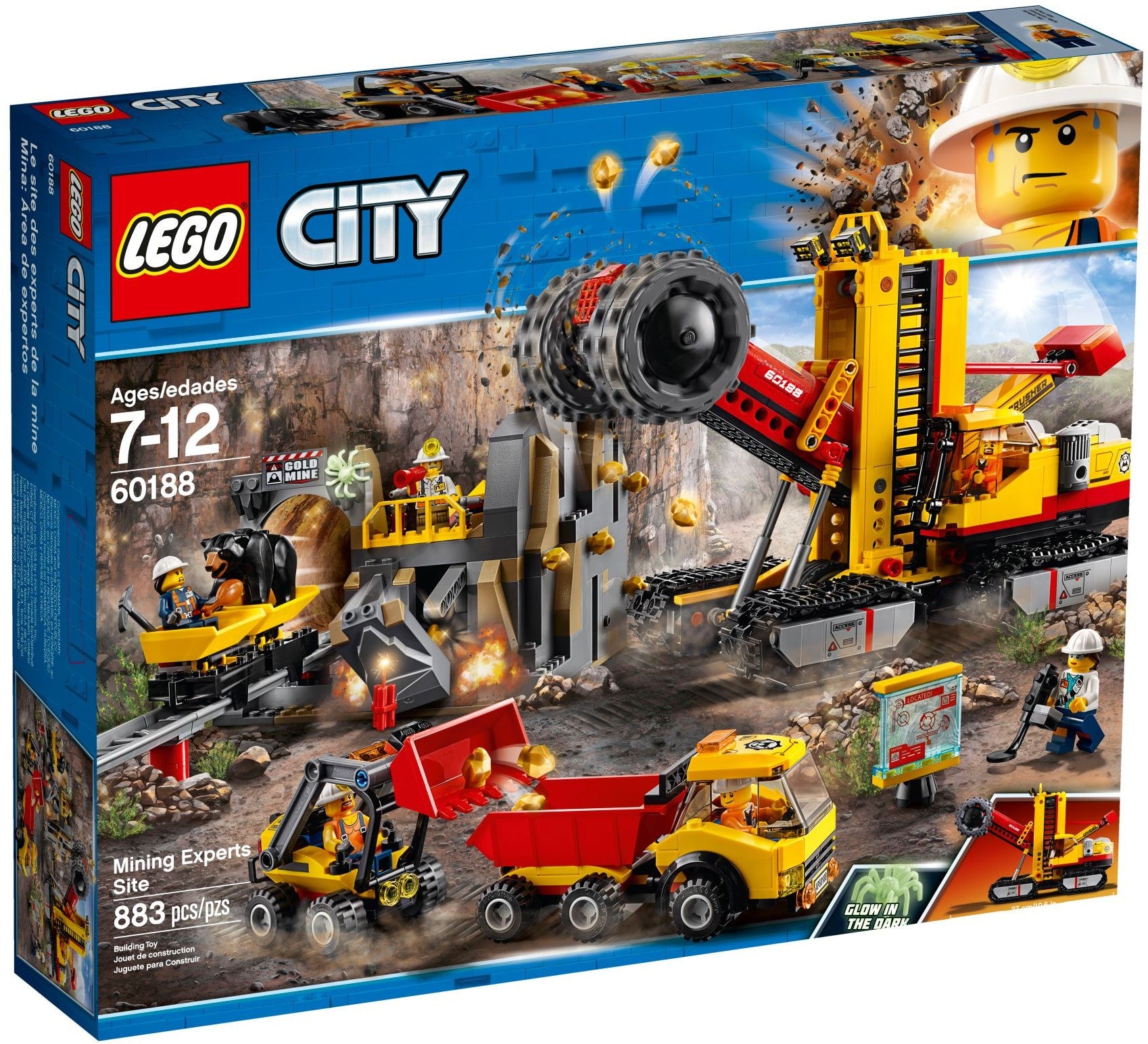 LEGO City Bergbauprofis an der Abbaustätte 60188