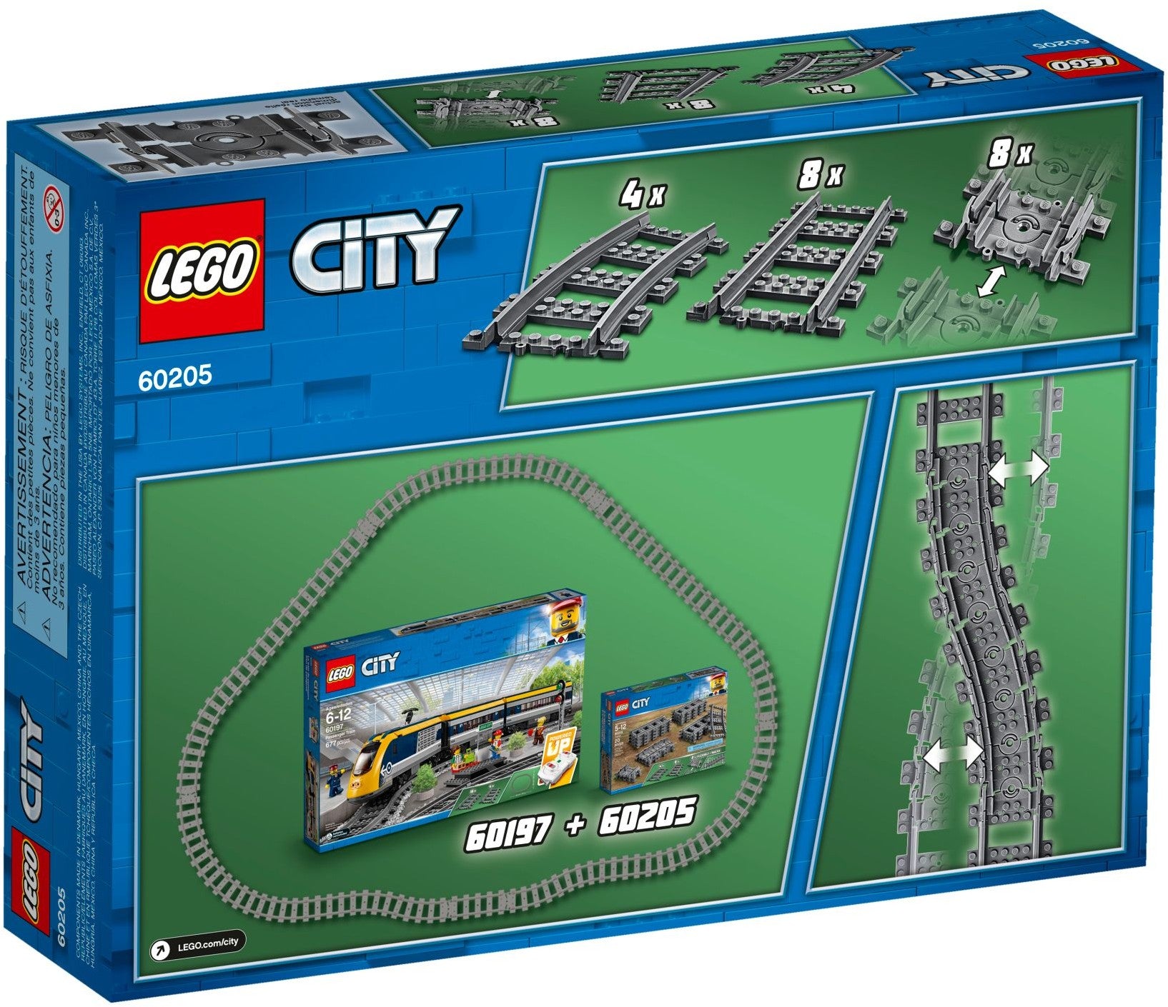 LEGO City Schienen 60205