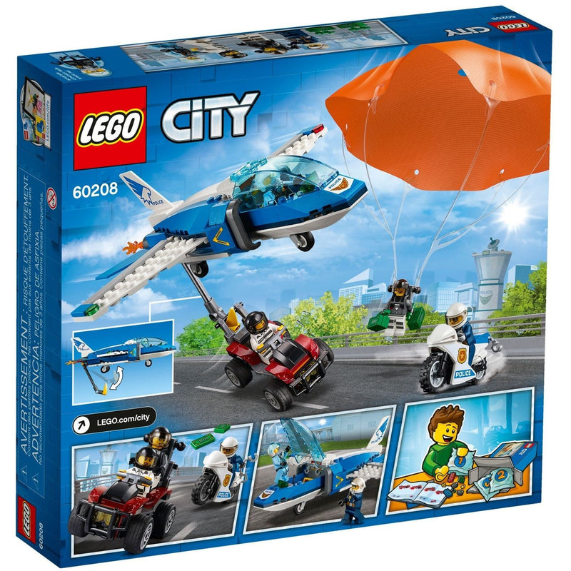 LEGO City Polizei Flucht mit Fallschirm 60208