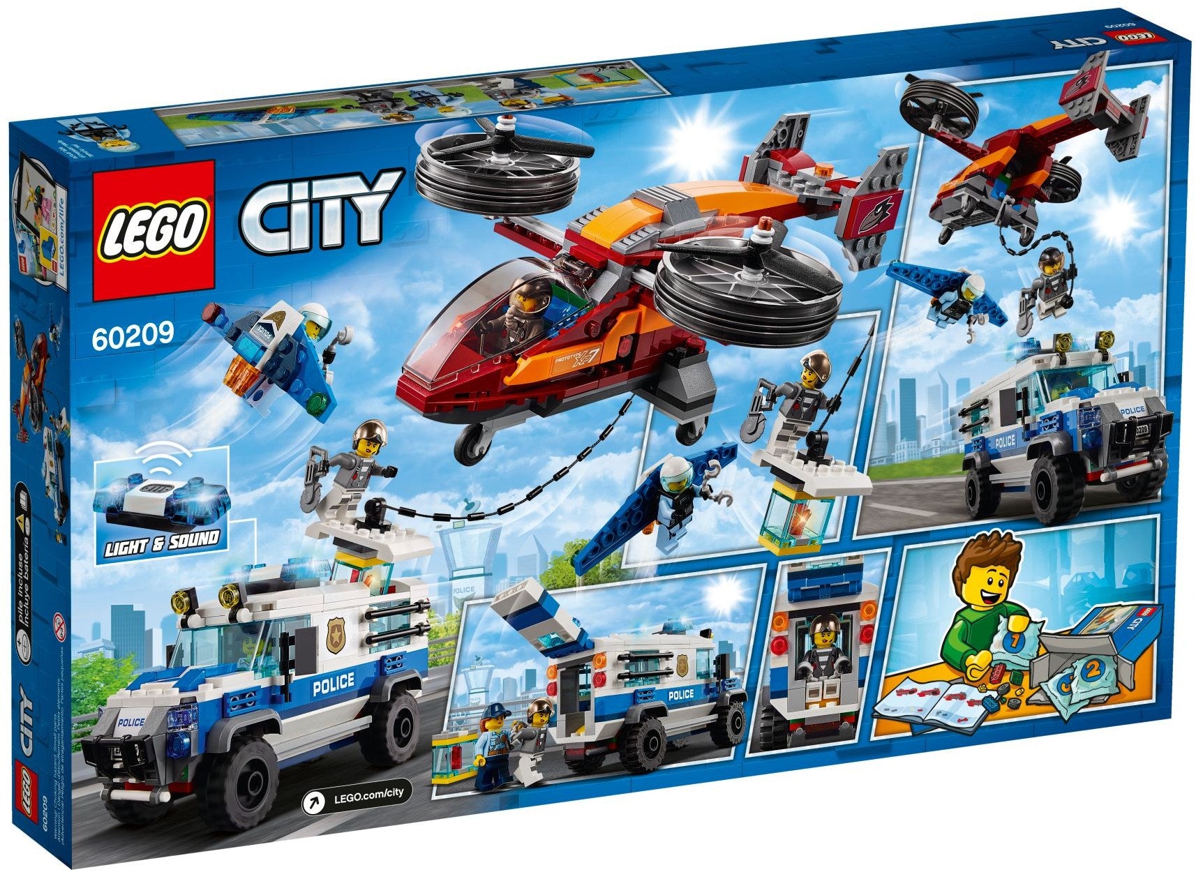 LEGO City Polizei Diamtenraub 60209