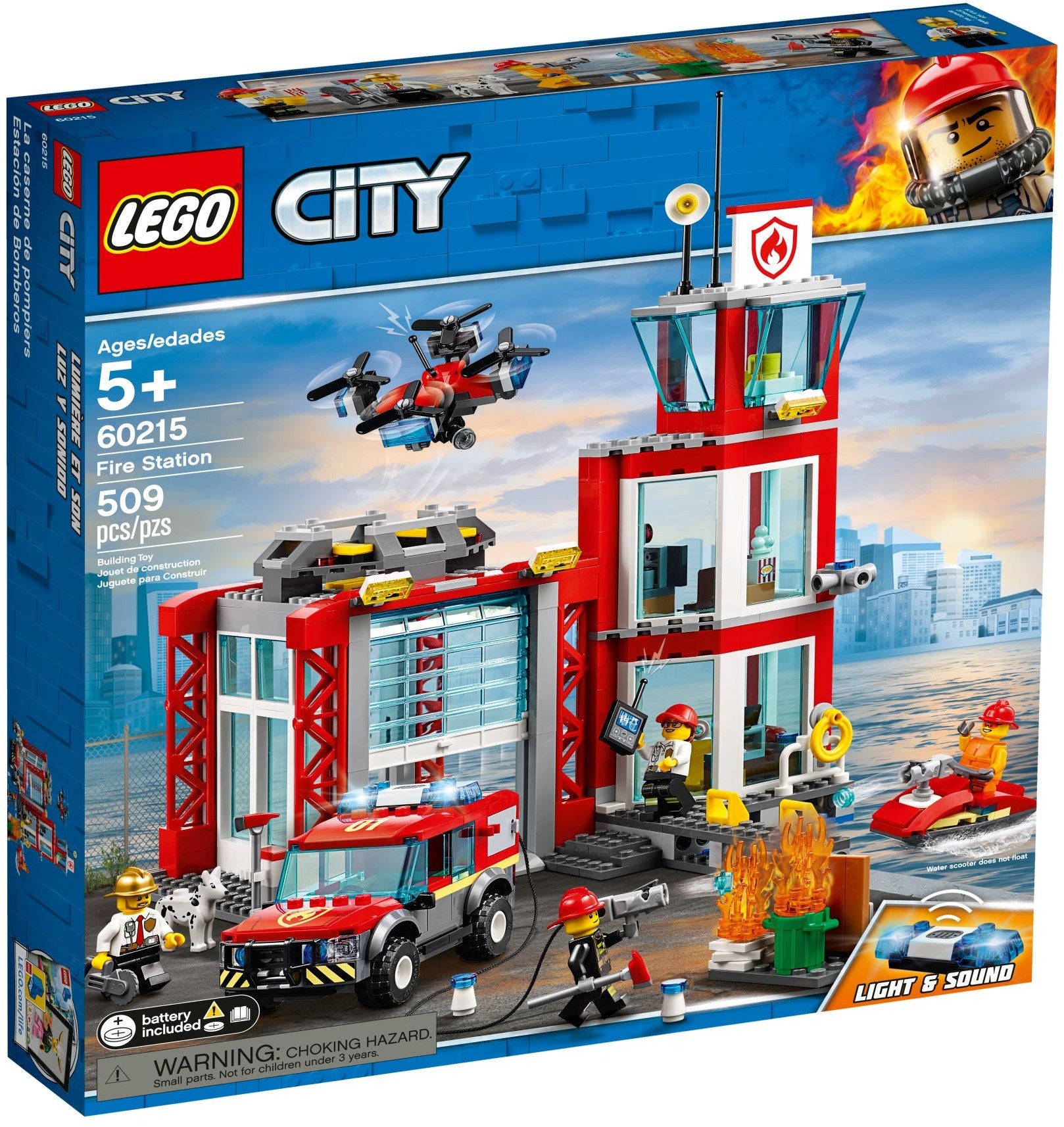 LEGO City Feuerwehr-Station 60215
