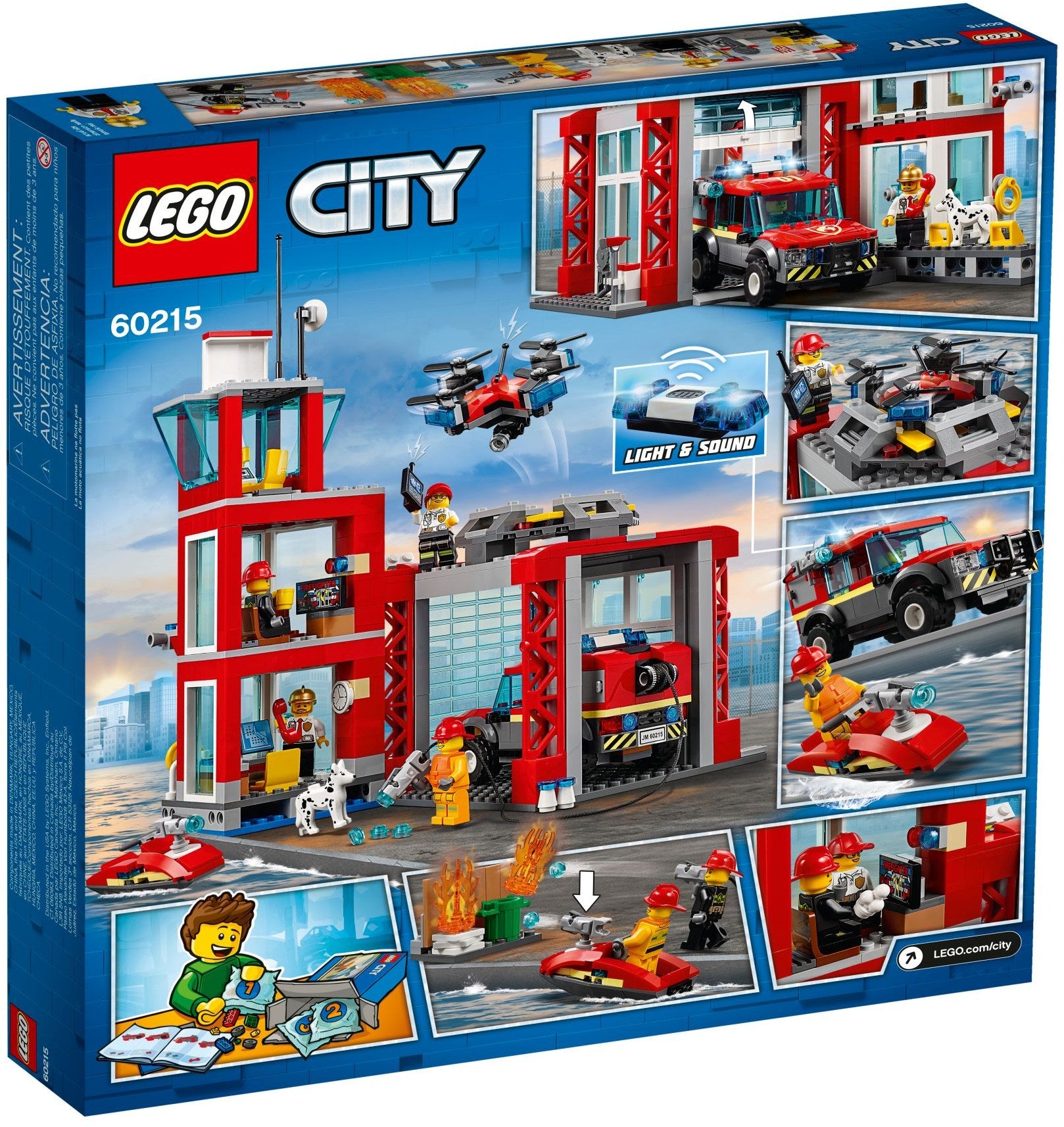 LEGO City Feuerwehr-Station 60215