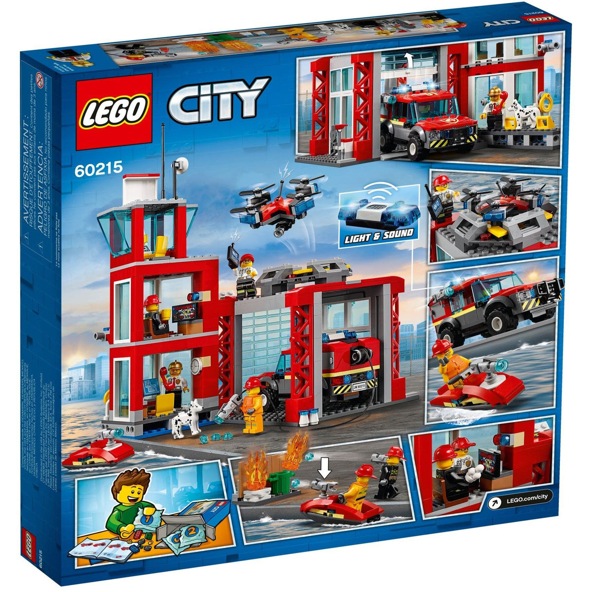 LEGO City Feuerwehr-Station 60215