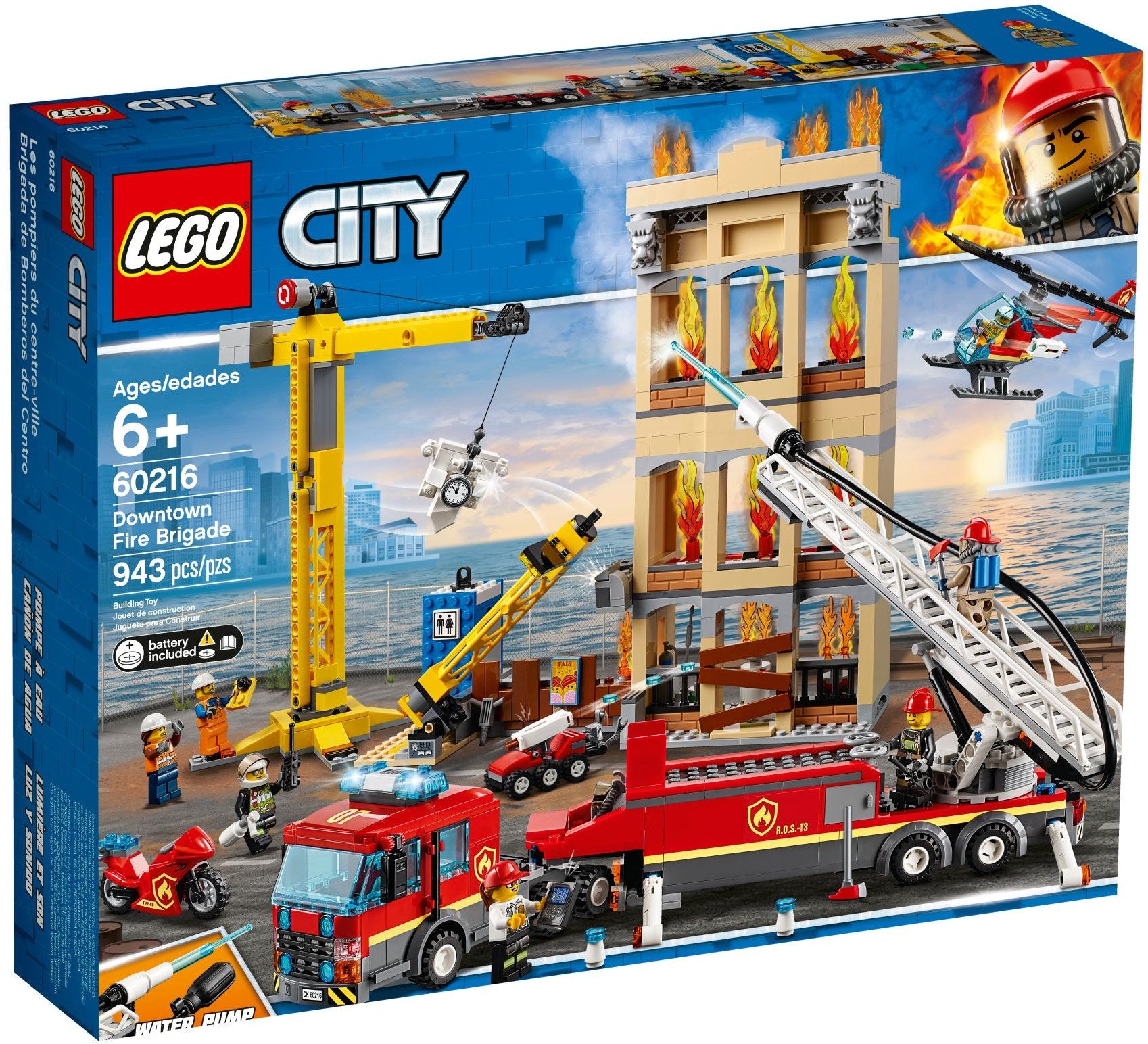 LEGO City Feuerwehr in der Stadt 60216