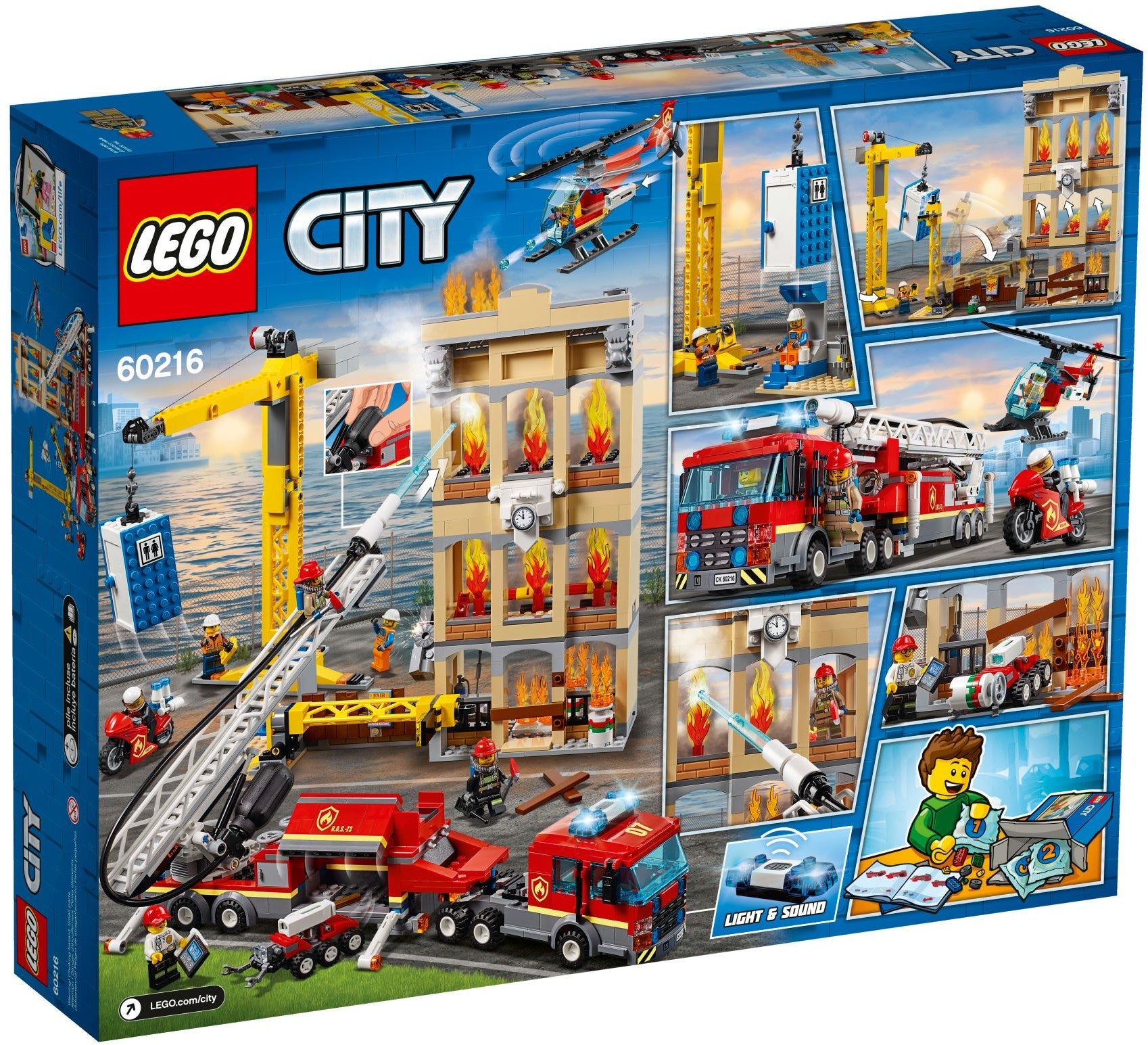 LEGO City Feuerwehr in der Stadt 60216
