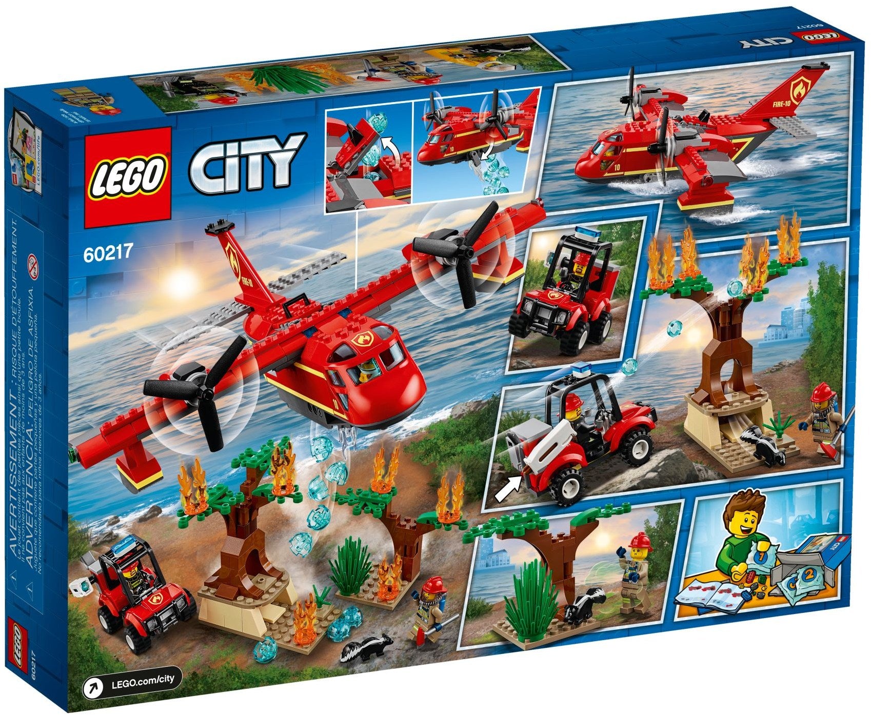 LEGO City Löschflugzeug der Feuerwehr 60217