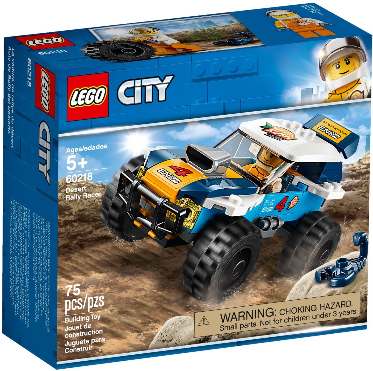 LEGO City Wüsten-Rennwagen 60218