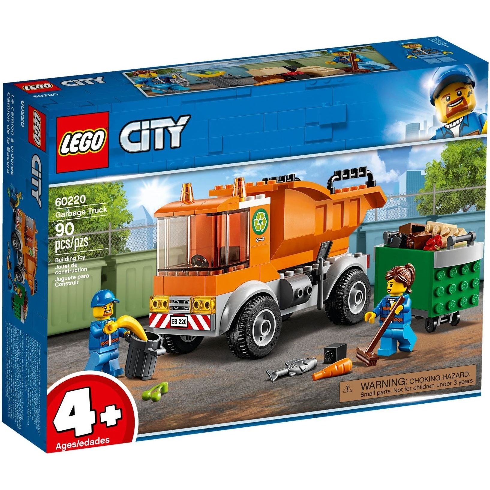 LEGO City La poubelle 60220