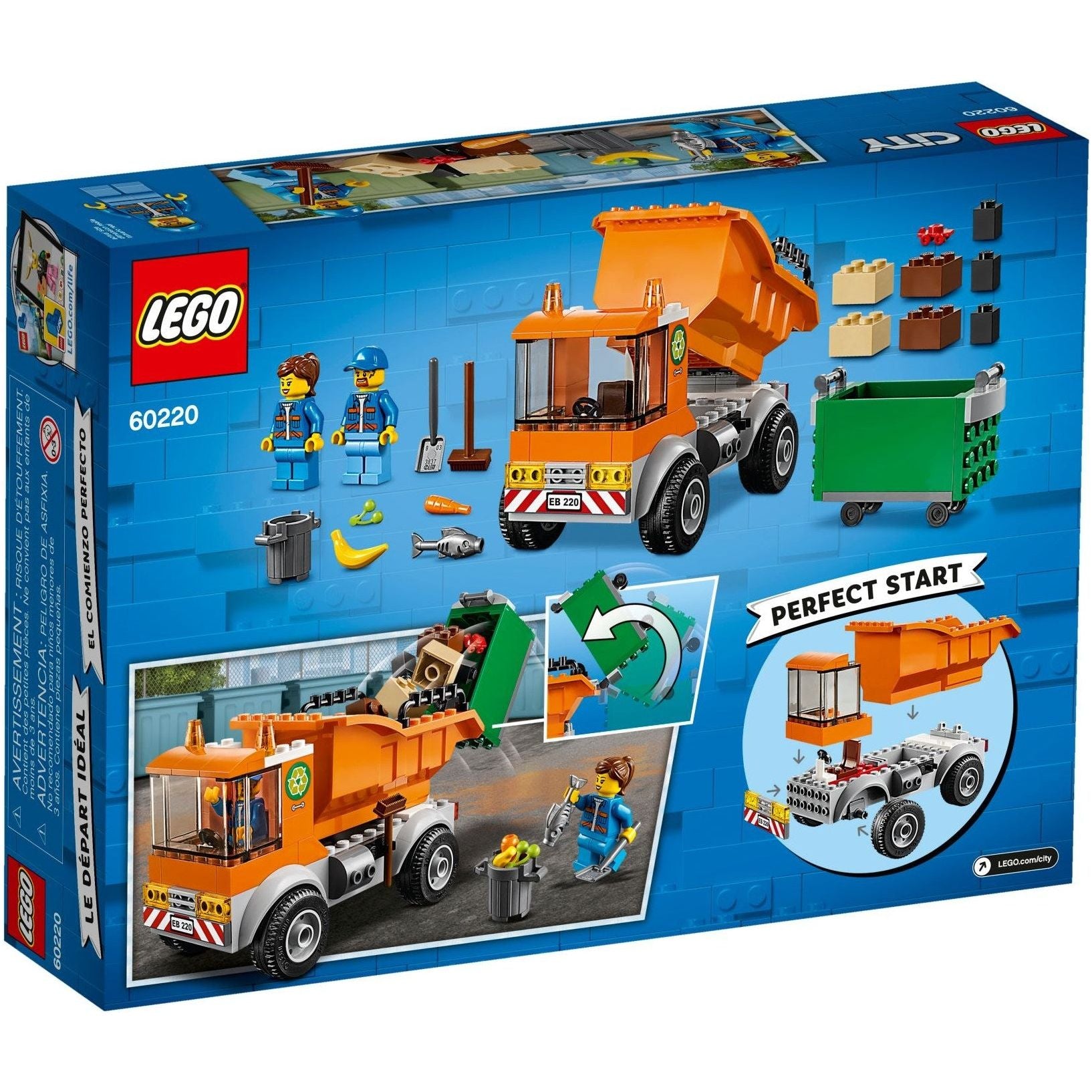 LEGO City La poubelle 60220