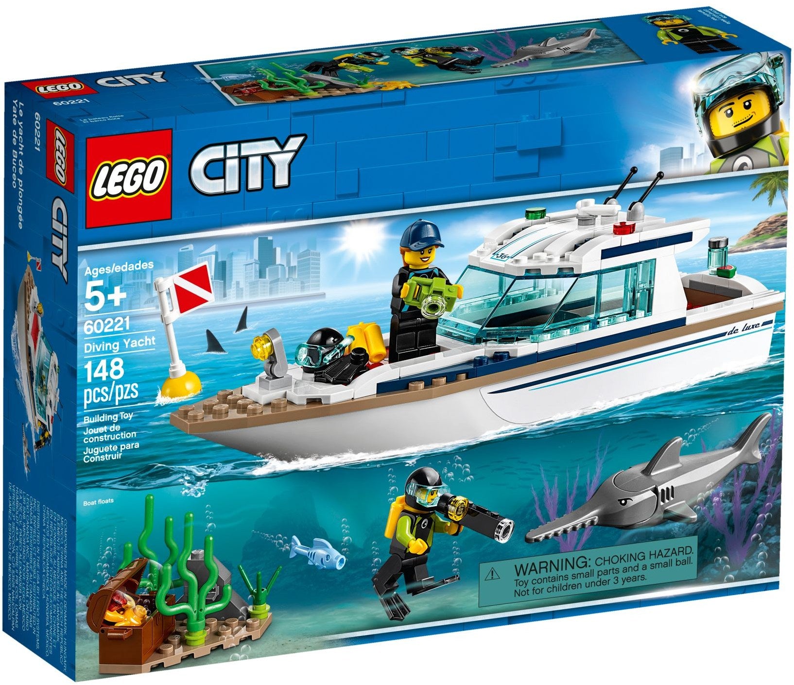 LEGO City Tauchyacht 60221