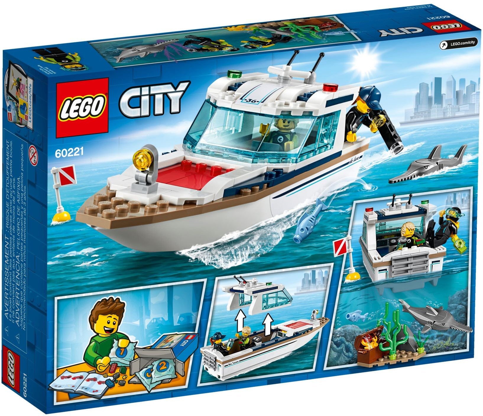 LEGO City Tauchyacht 60221