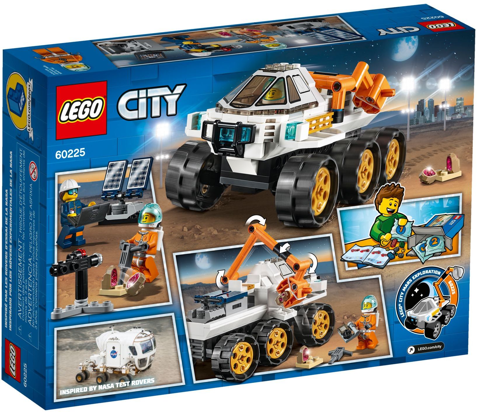 LEGO City Rover-Testfahrt 60225