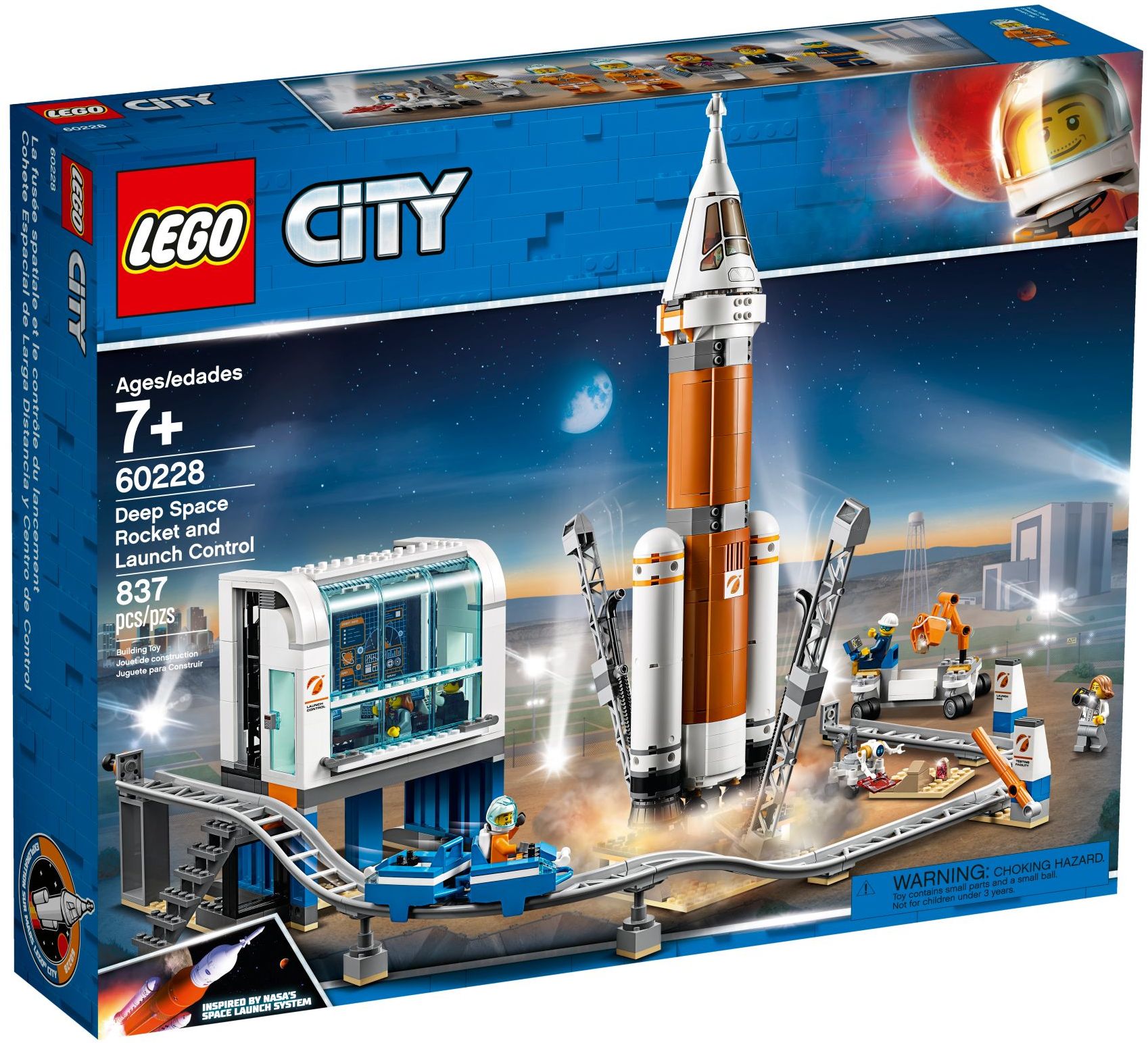 LEGO City Weltraumrakete mit Kontrollzentrum 60228