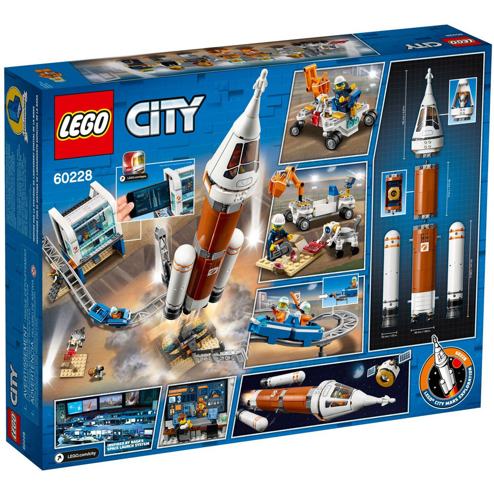 LEGO City Weltraumrakete mit Kontrollzentrum 60228