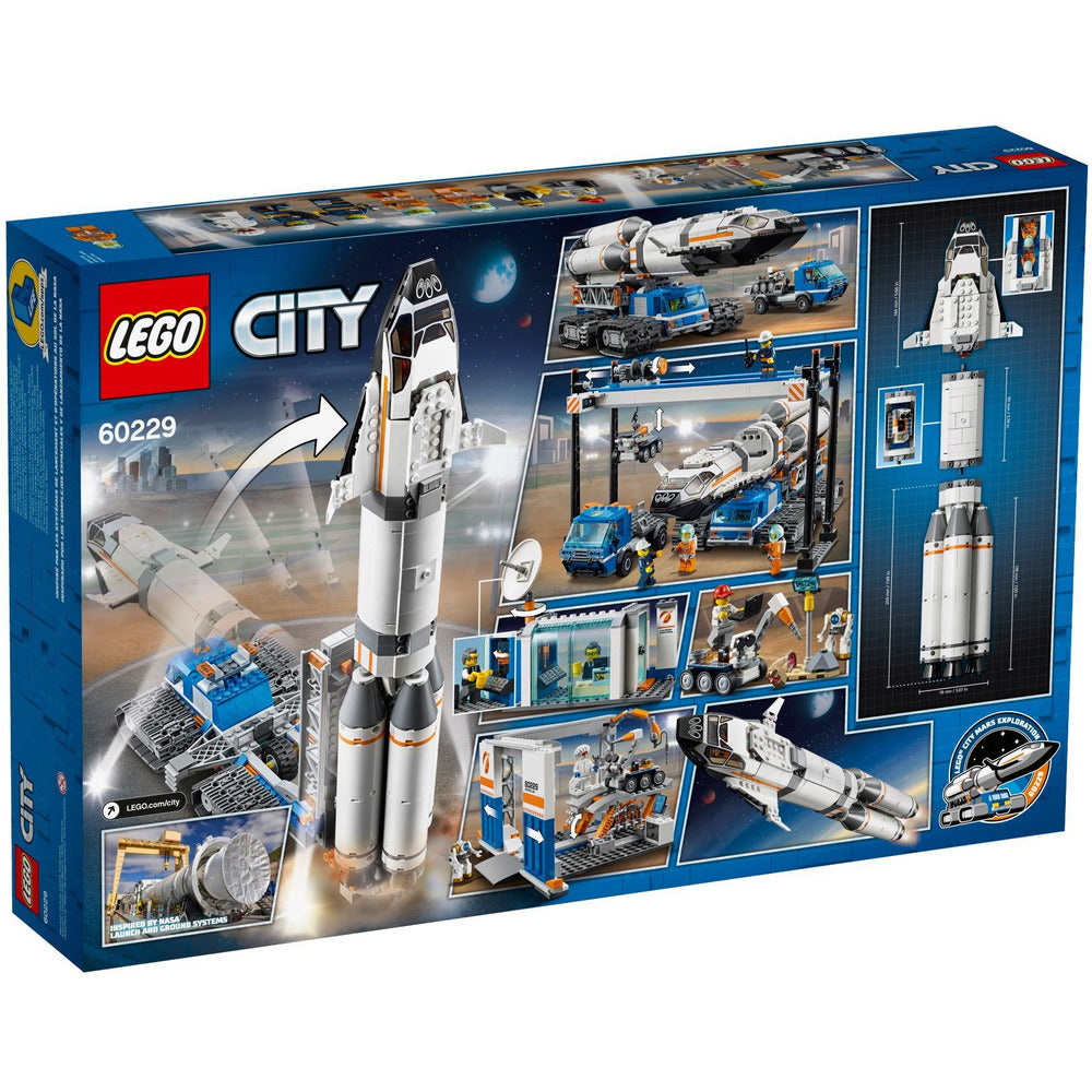 LEGO City Raketenmontage und Transport 60229