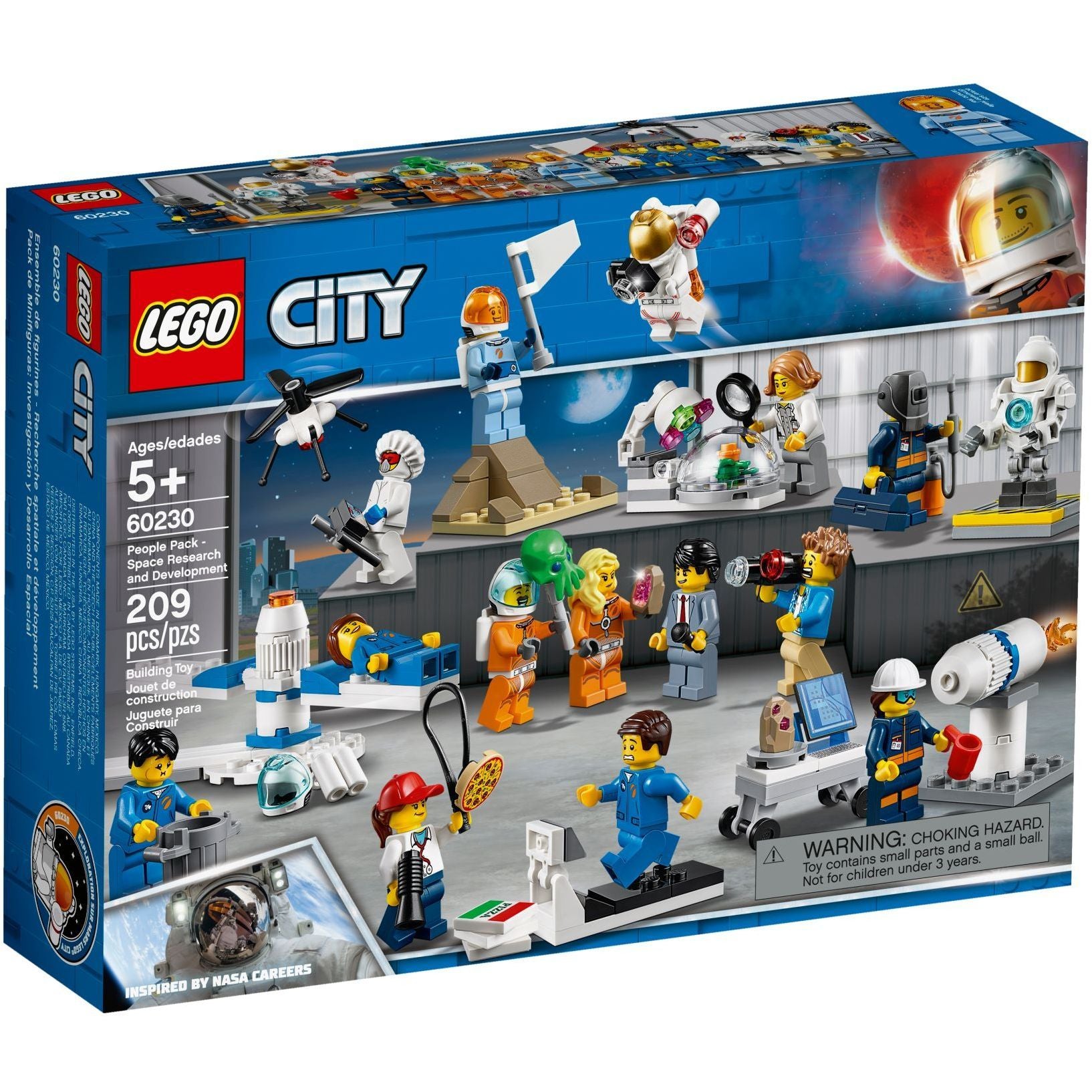 LEGO City Stadtbewohner Weltraumforschung und Entwicklung 60230