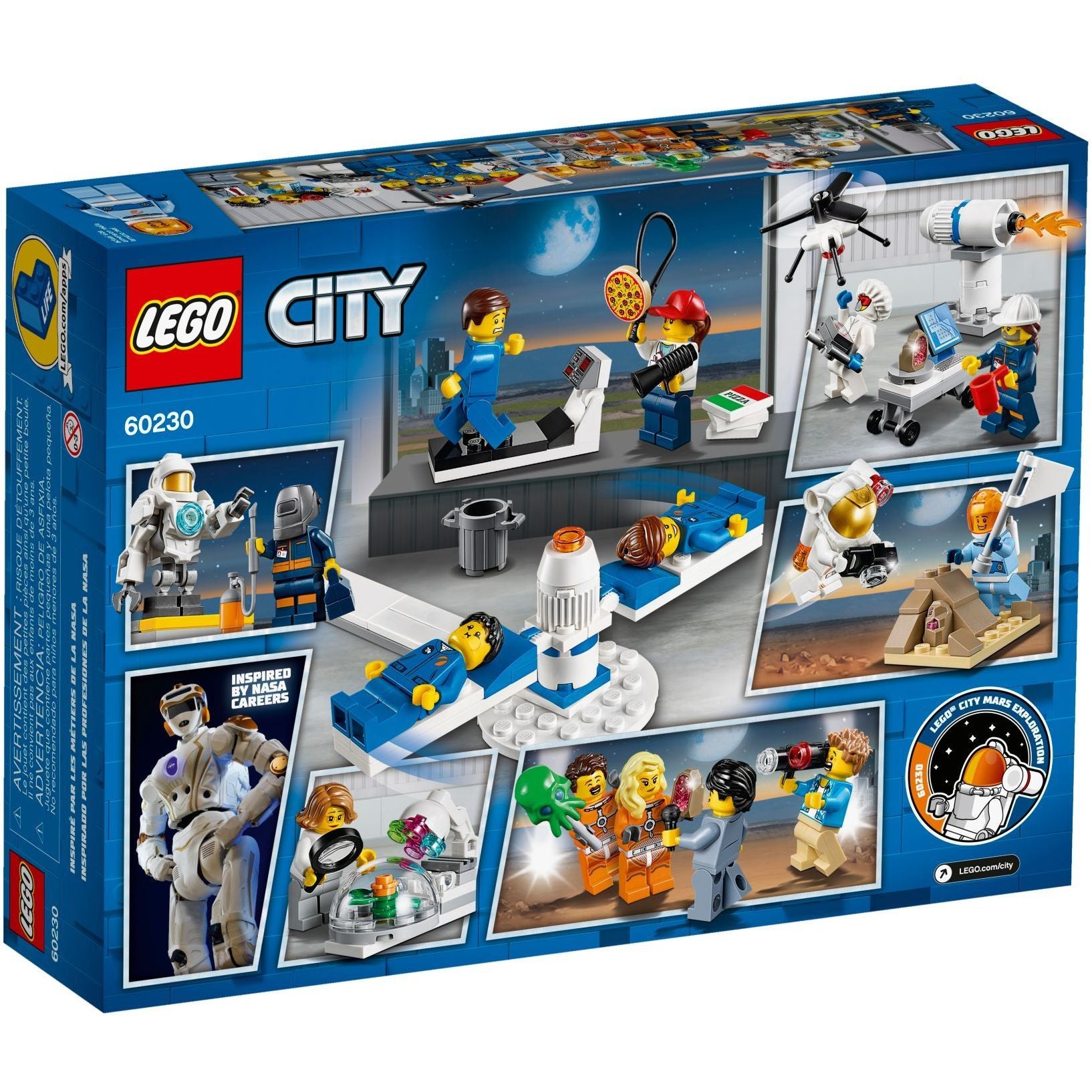 LEGO City Stadtbewohner Weltraumforschung und Entwicklung 60230