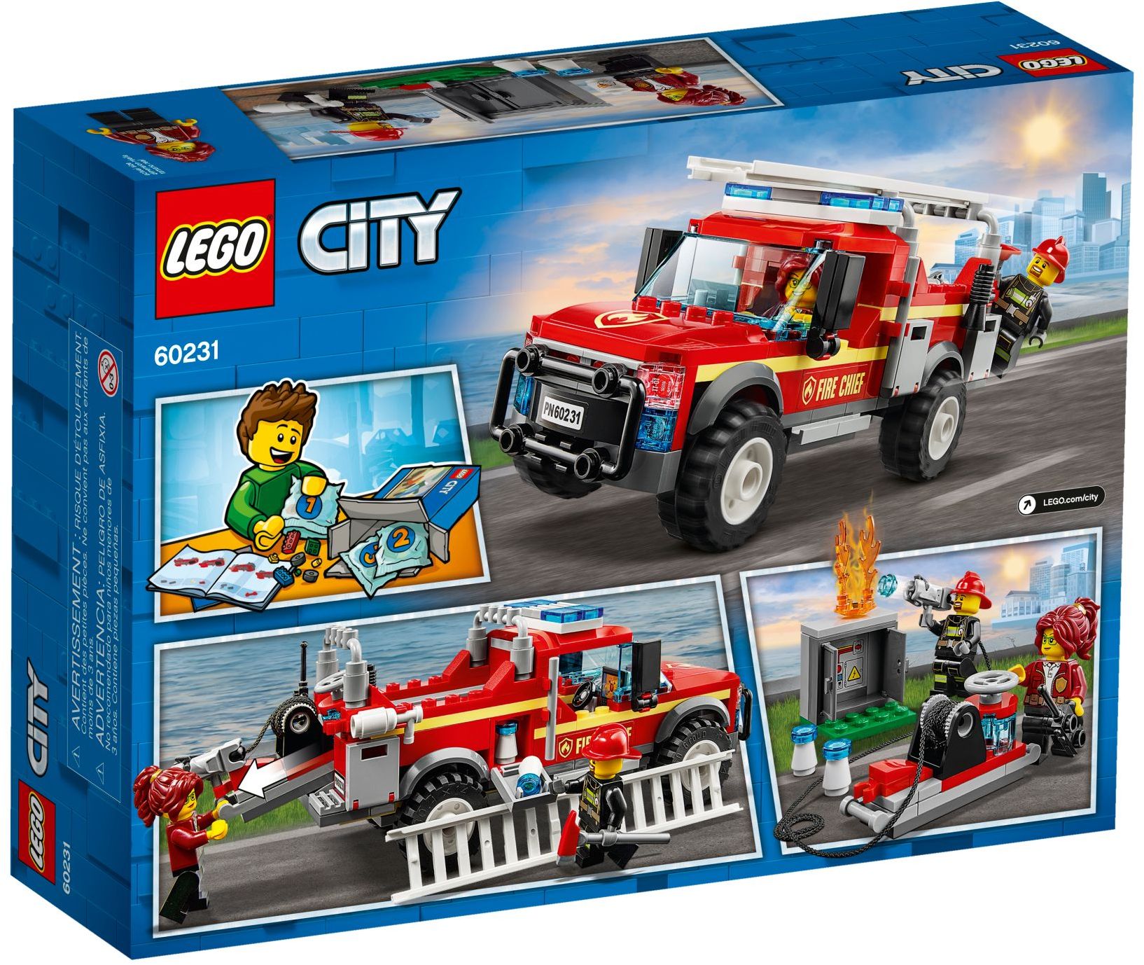 LEGO City Feuerwehr-Einsatzleitung 60231