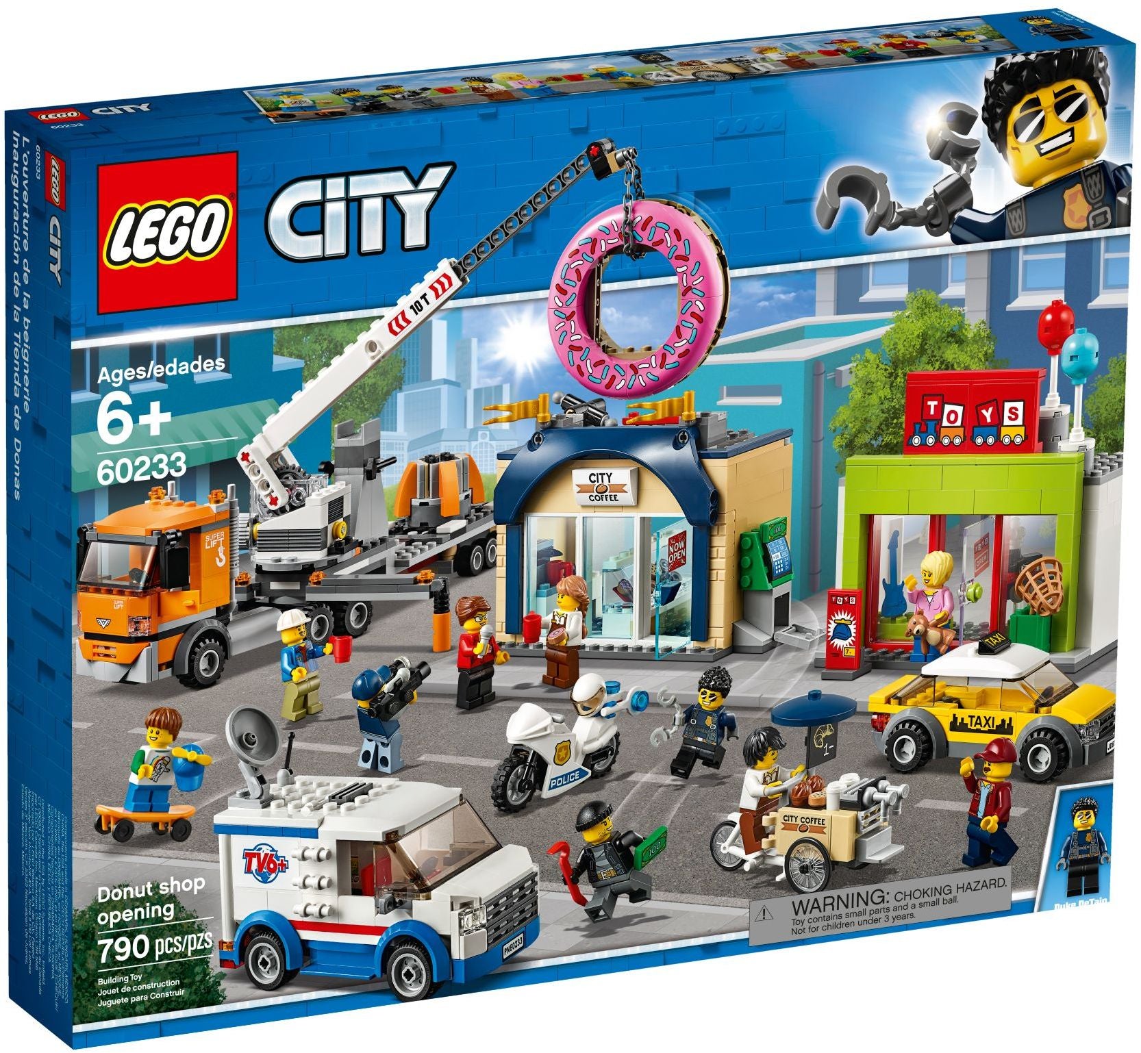 LEGO City Grosse Donut Shop Eröffnung 60233