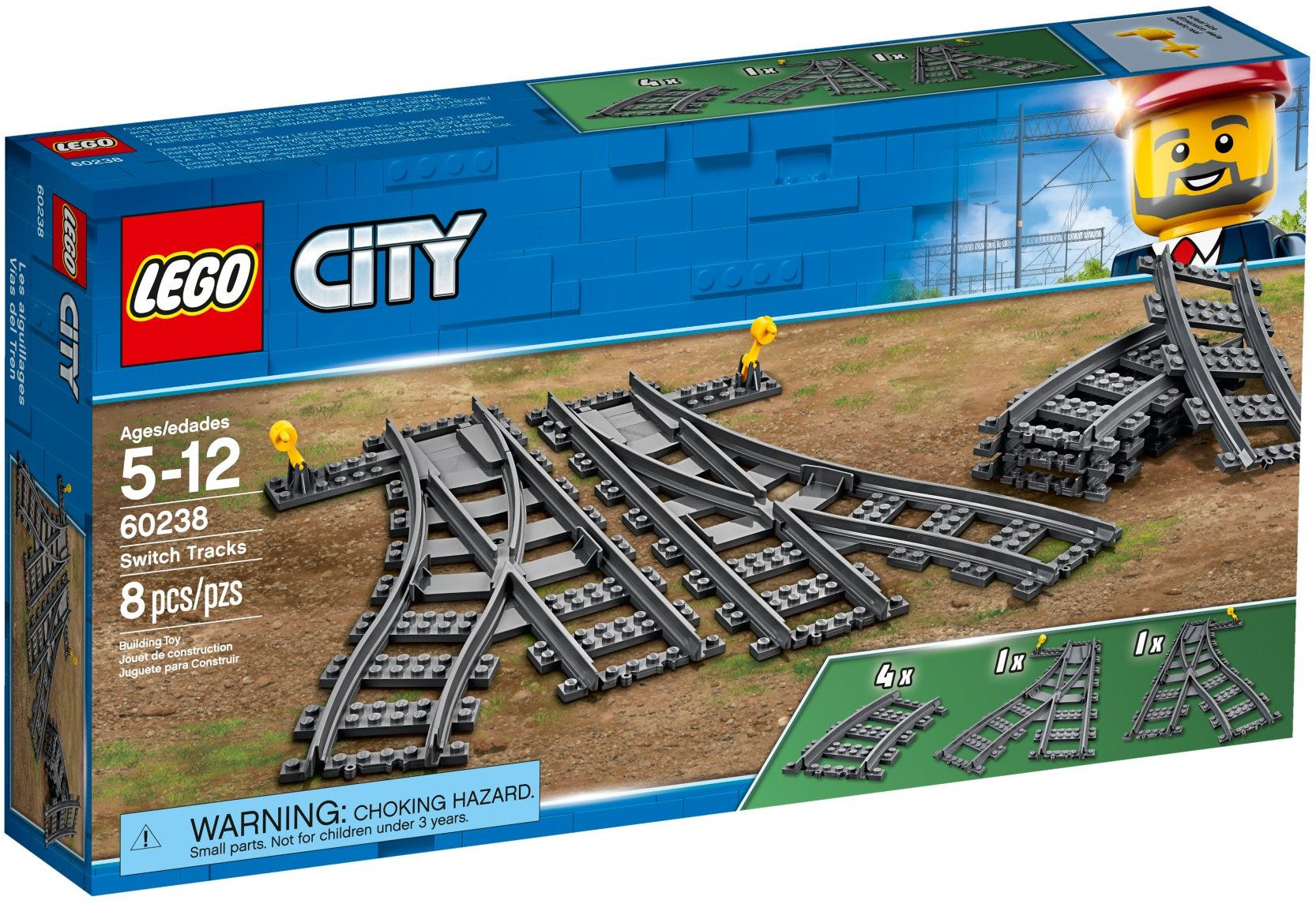 LEGO City Weichen 60238