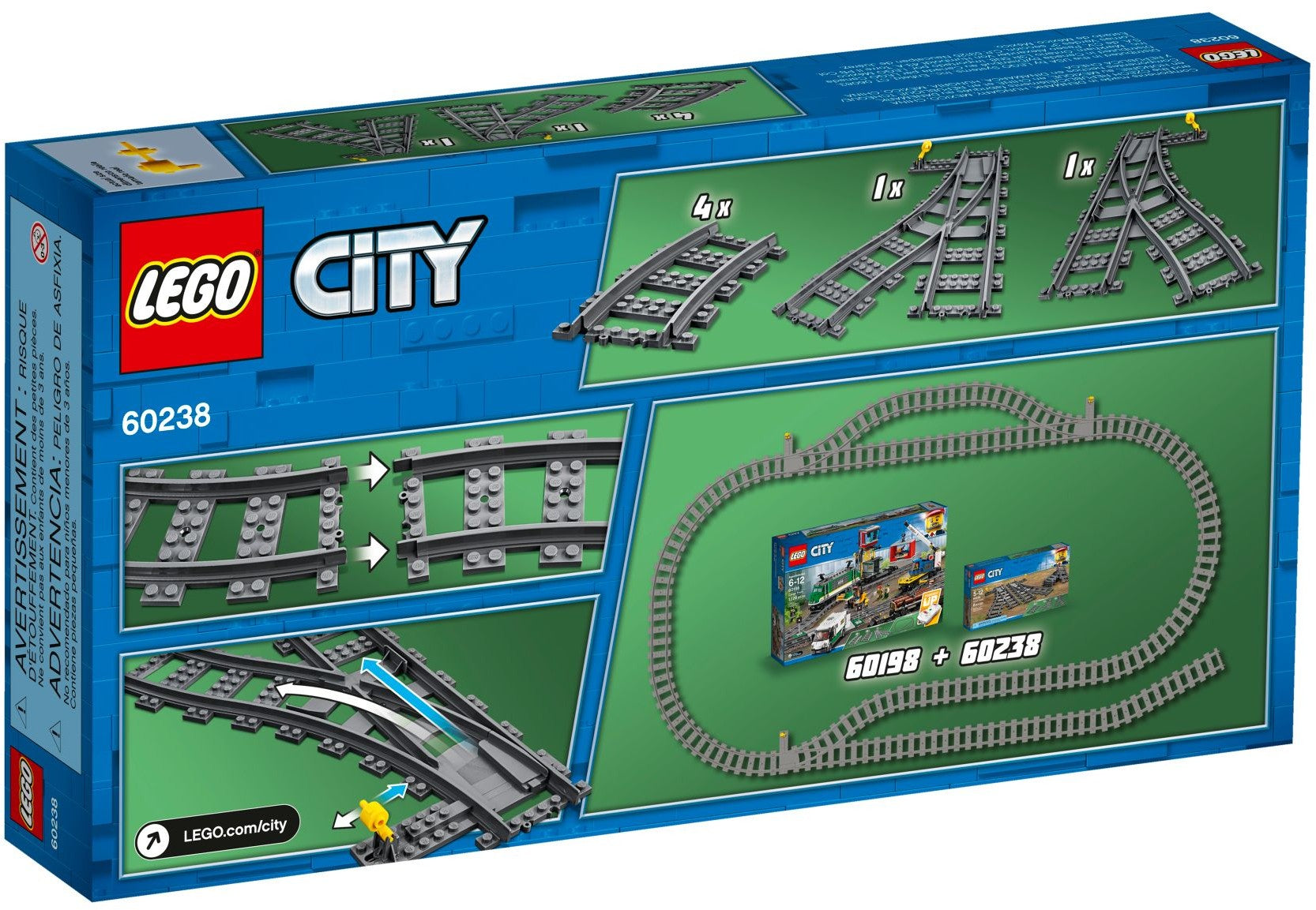 LEGO City Weichen 60238