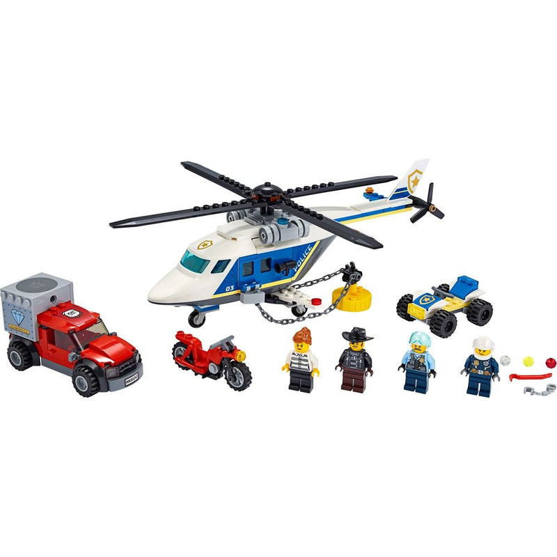 LEGO City Verfolgungsjagd mit dem Polizeihubschrauber 60243