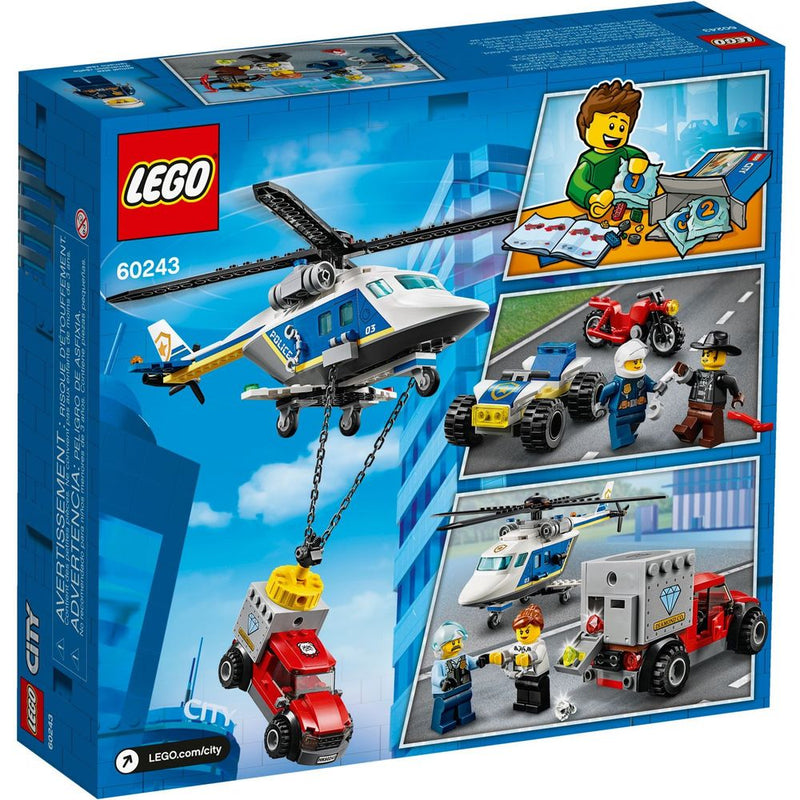 LEGO City Verfolgungsjagd mit dem Polizeihubschrauber 60243